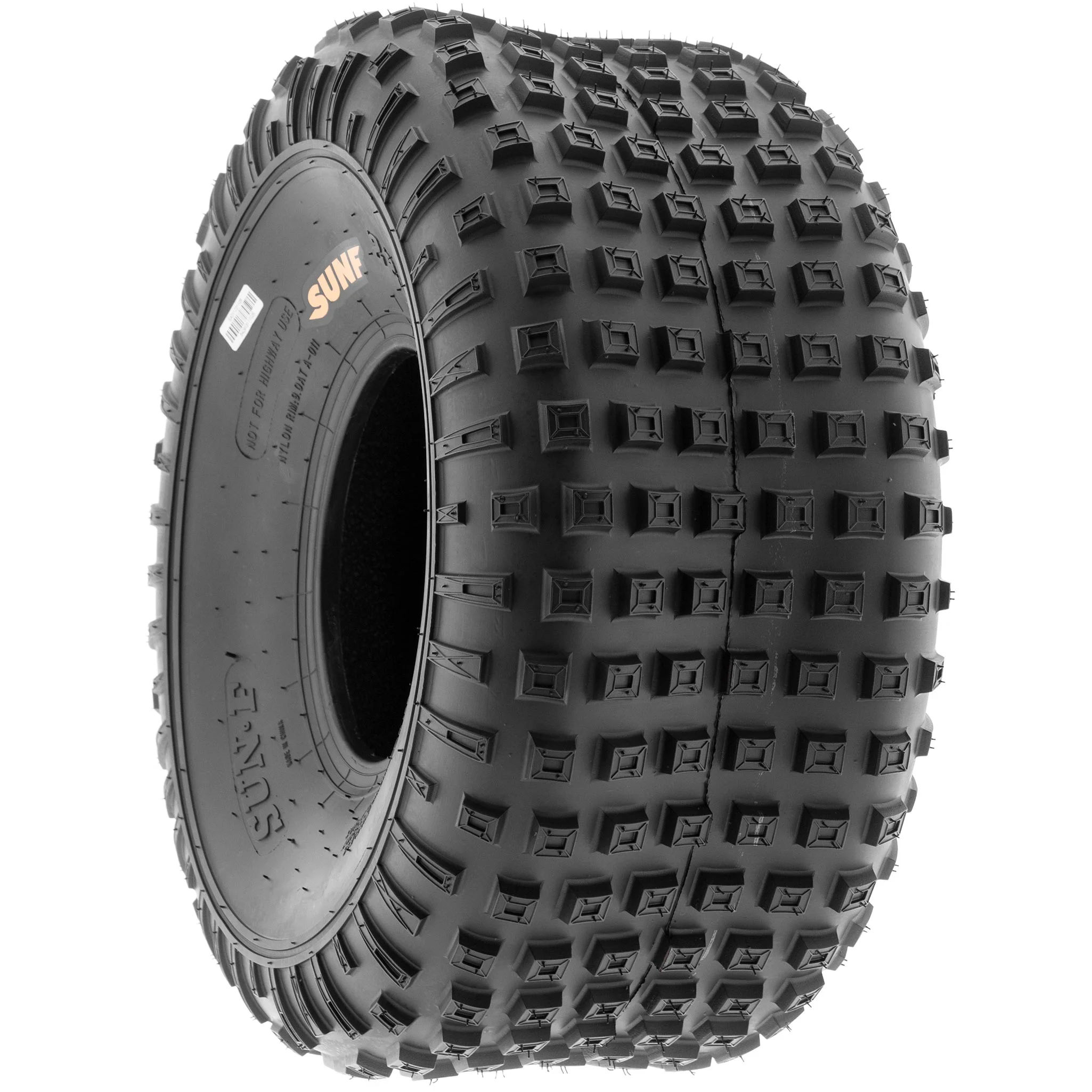 Sunf Loose Terrain Lawn Mower ATV UTV Quad Tires 25x12 - 9 25x12x9 6 PR A011 (Pair of 2)