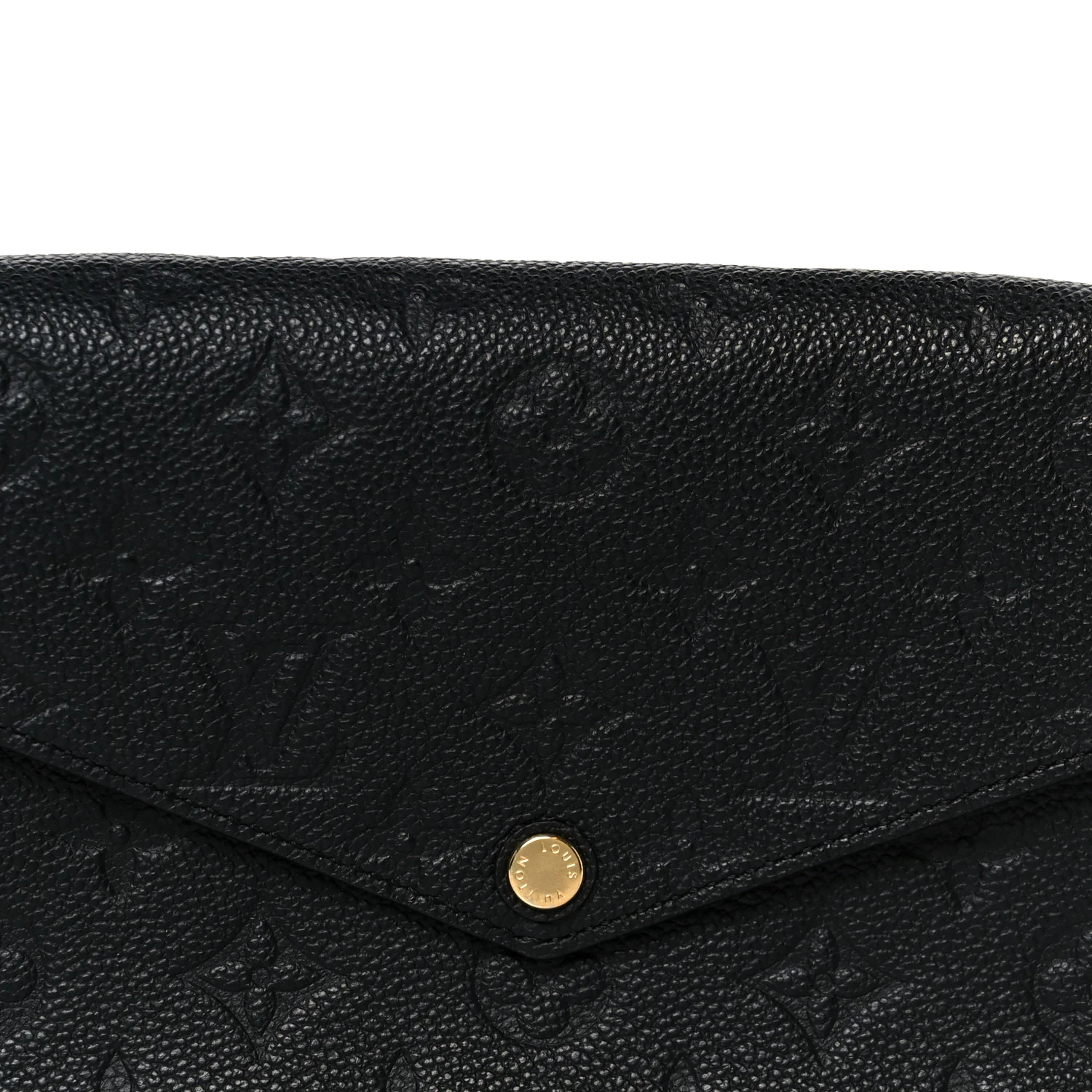 Empreinte Pochette Felicie Chain Wallet Black
