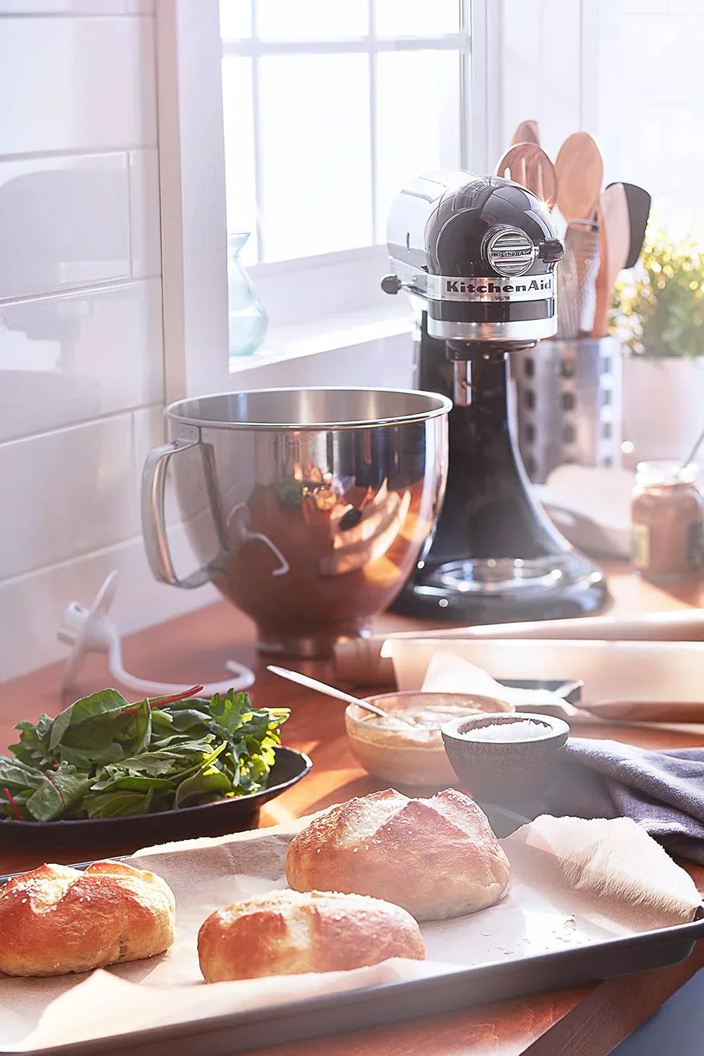 Robot pâtissier KitchenAid Artisan 5 pintes à tête inclinable avec clapet anti-retour