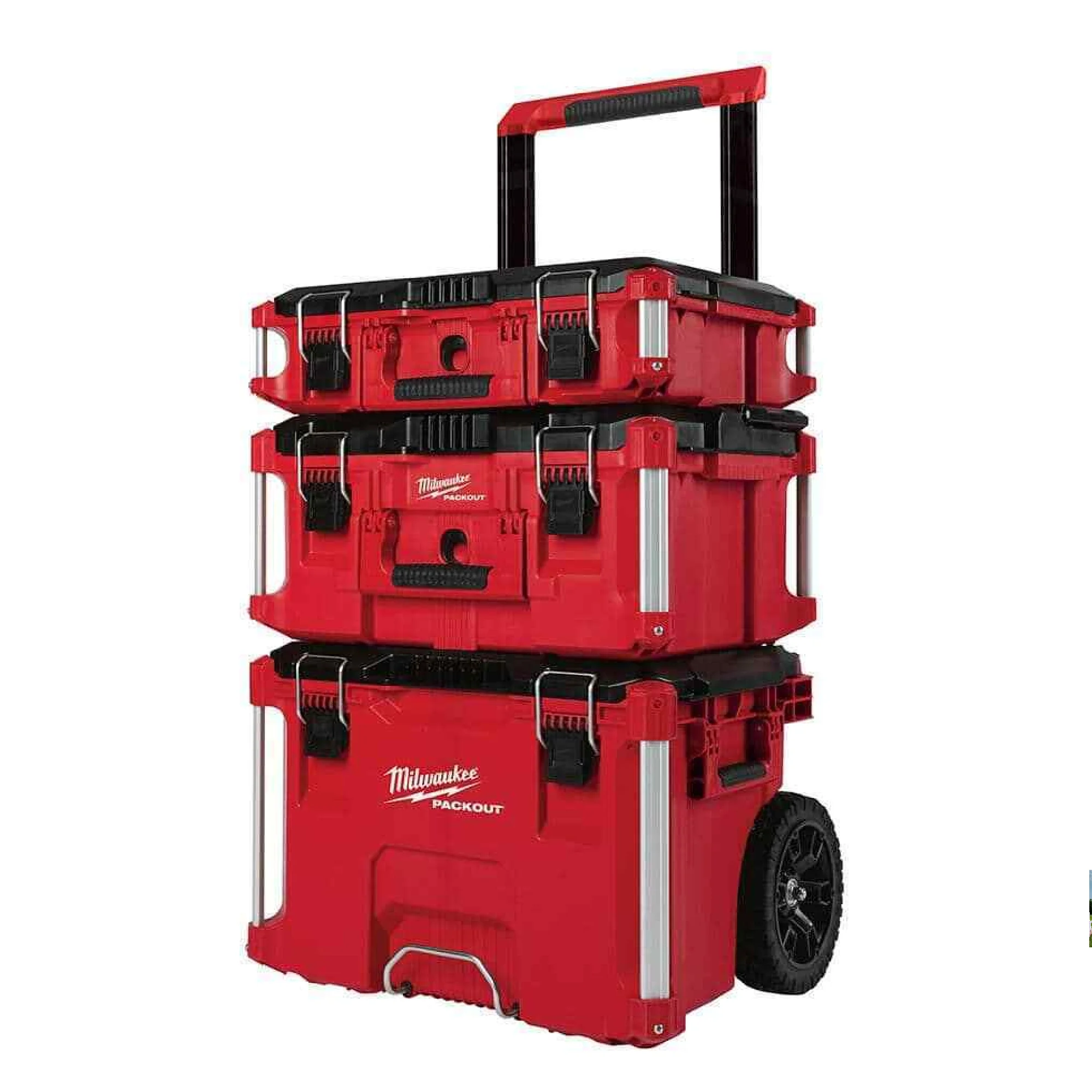 Milwaukee 48 - 22 - 8401 PACKOUT 22 In. Rolling Tool Box, 22 In. Large Tool Box 22 In. Medium Tool Box