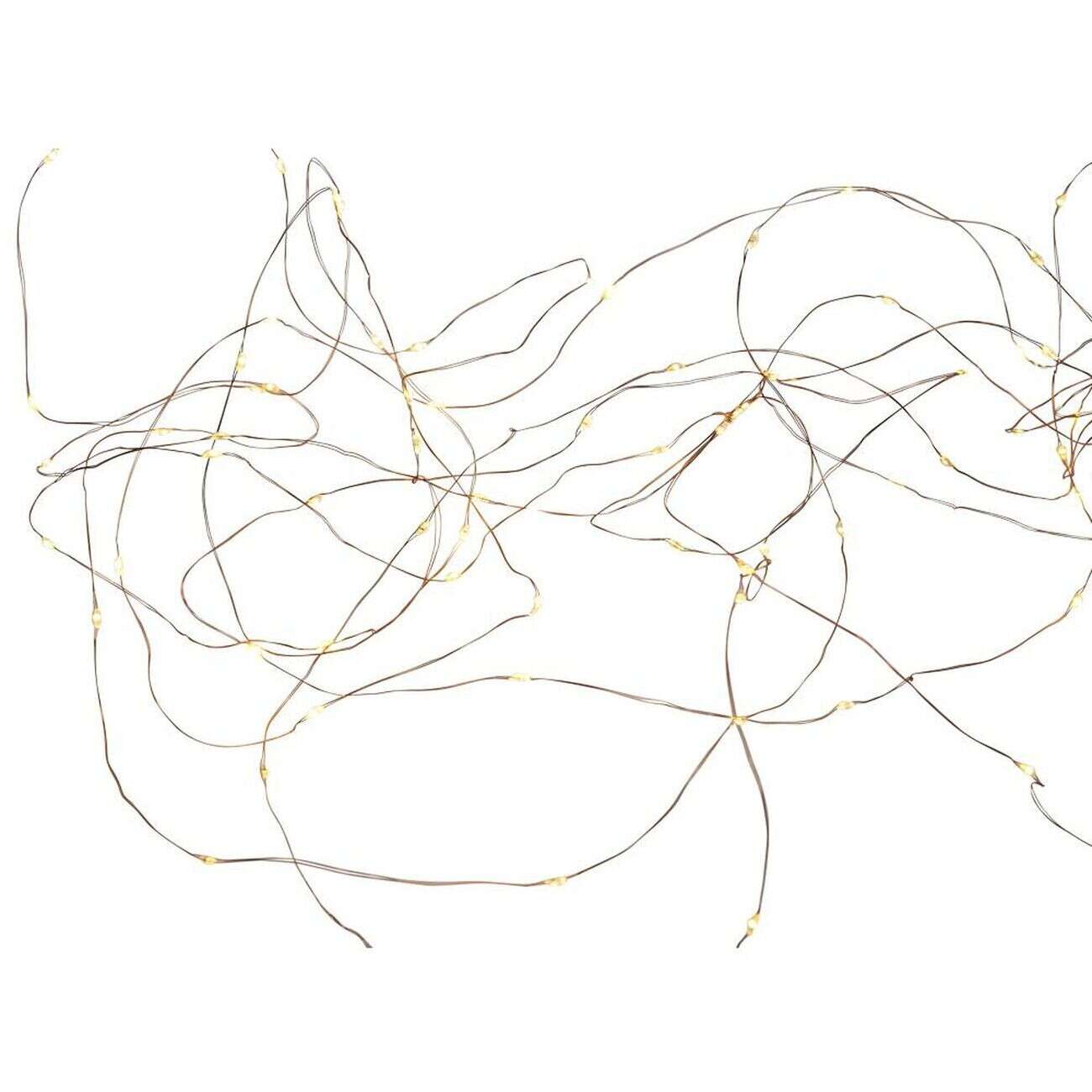 Guirlande LED à piles sur bobine L10,9m