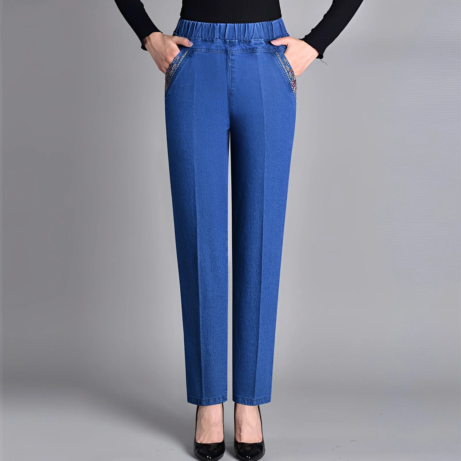 Daniella - Pantalon élégant avec taille élastique