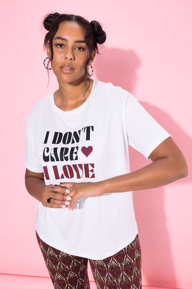I Don't Care Short Sleeve Graphic Tee