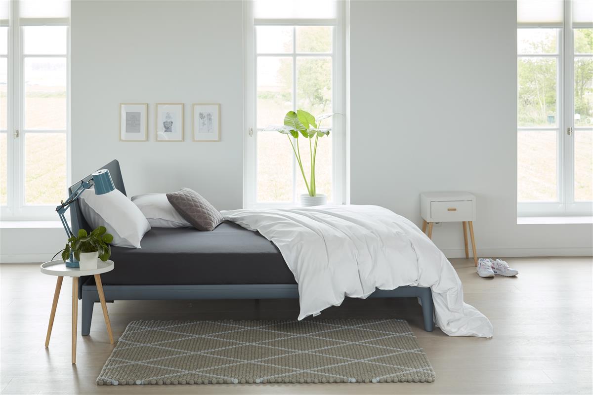 Beddinghouse Jersey - Hoeslaken - 100x200/220 - Antraciet