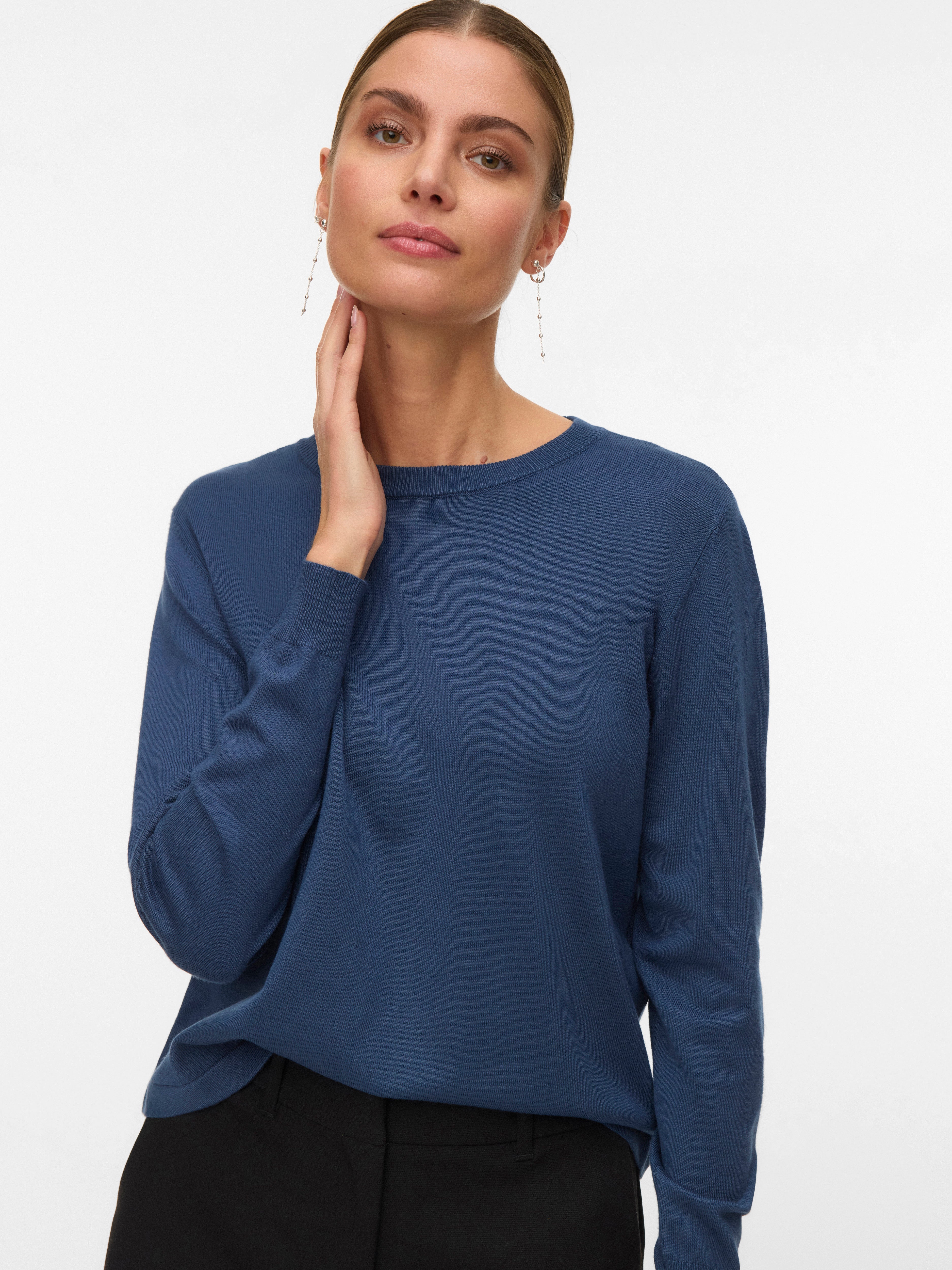 VERO MODA® VMSILJE Knitted pullover