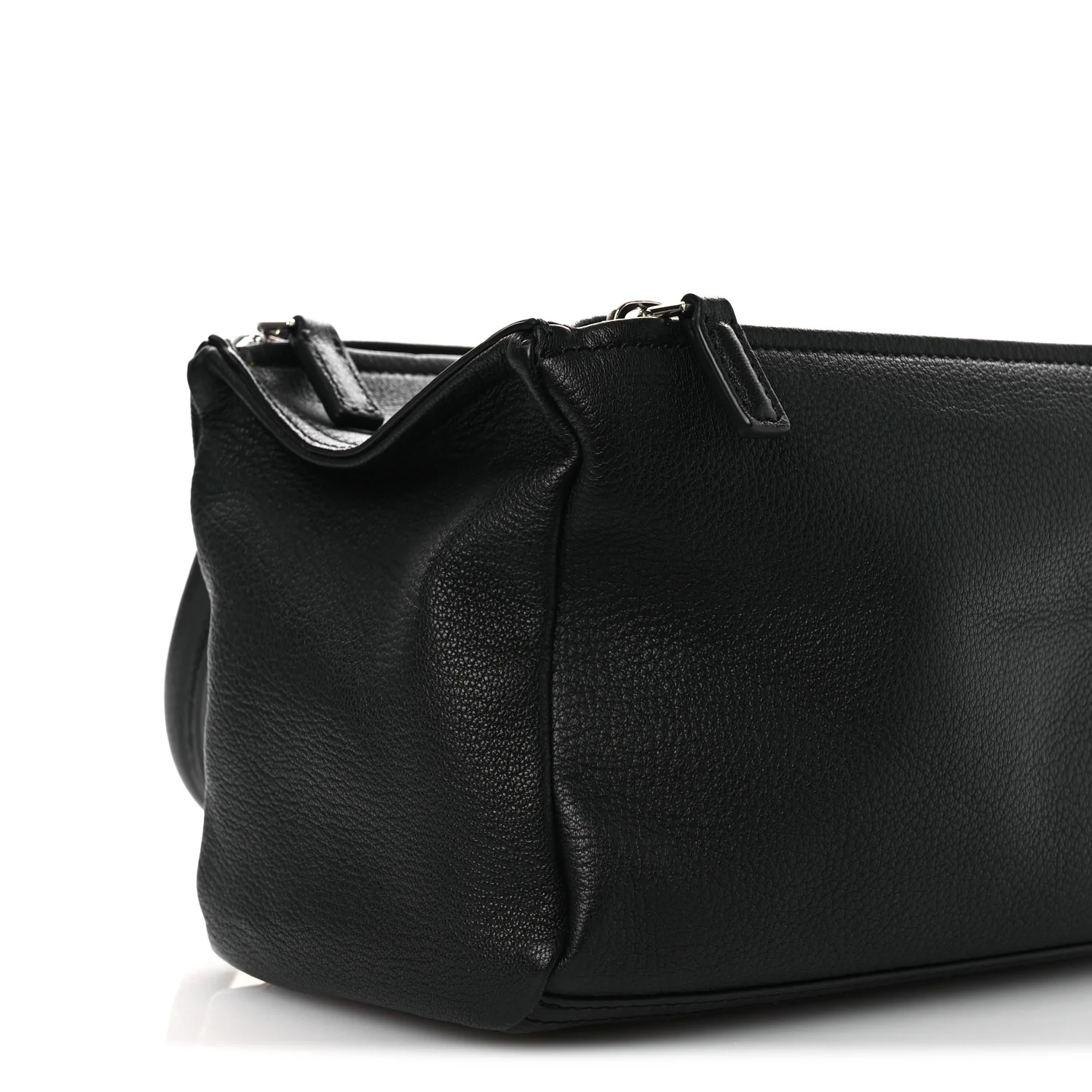 Sugar Goatskin Small Pandora Black