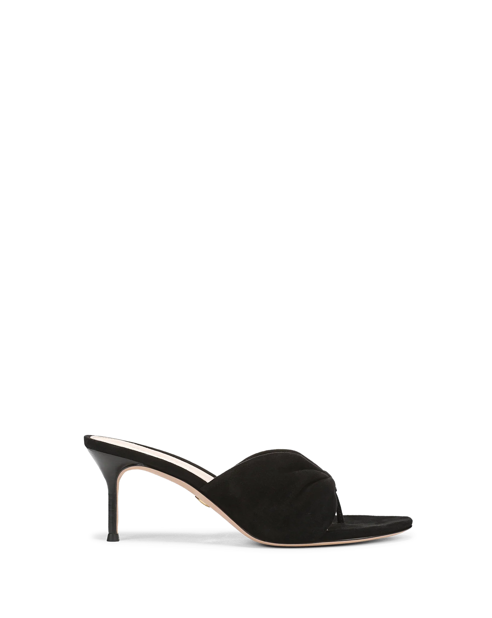 Tullia Suede Mid-Heel Sandal