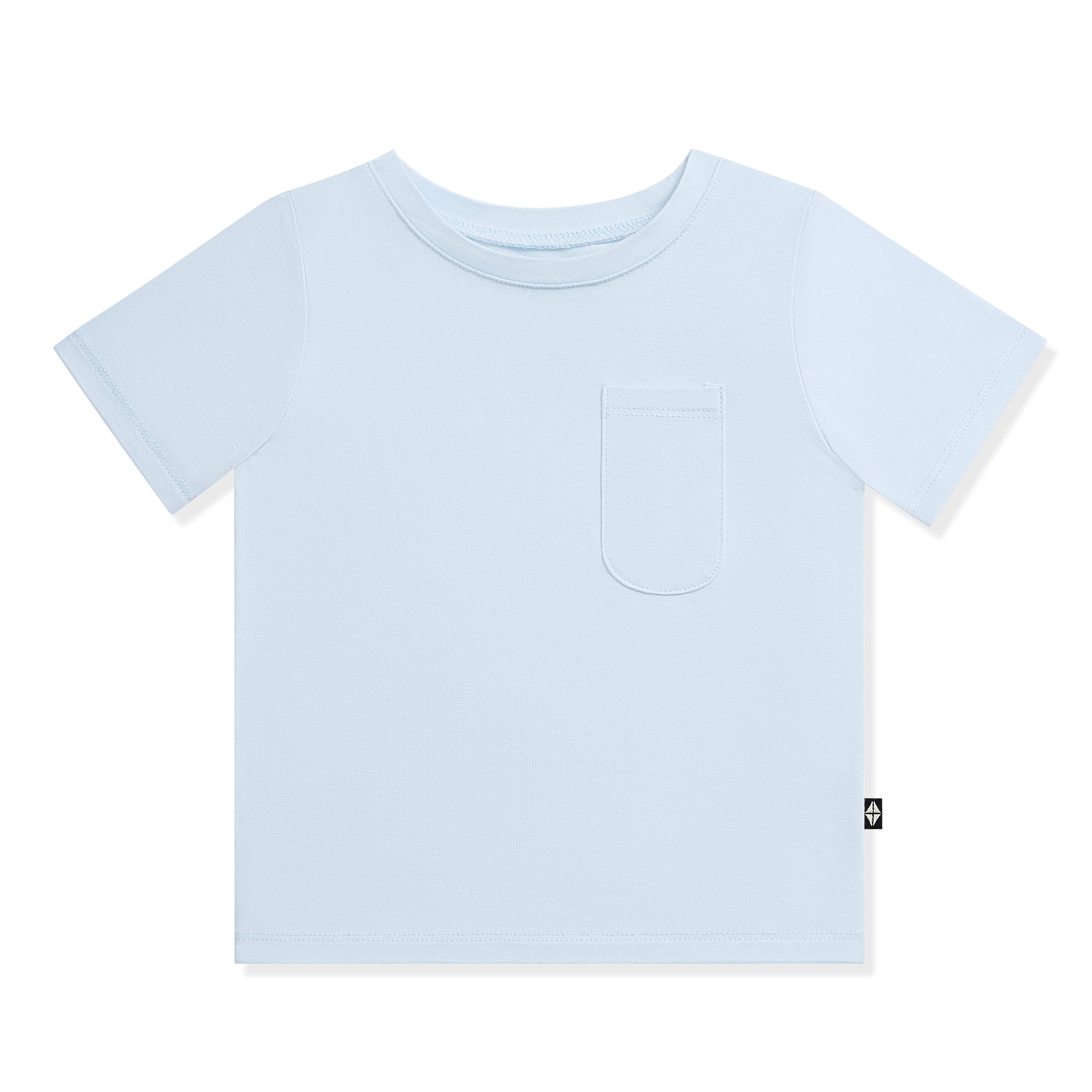 Toddler Crew Neck Tee in Breeze