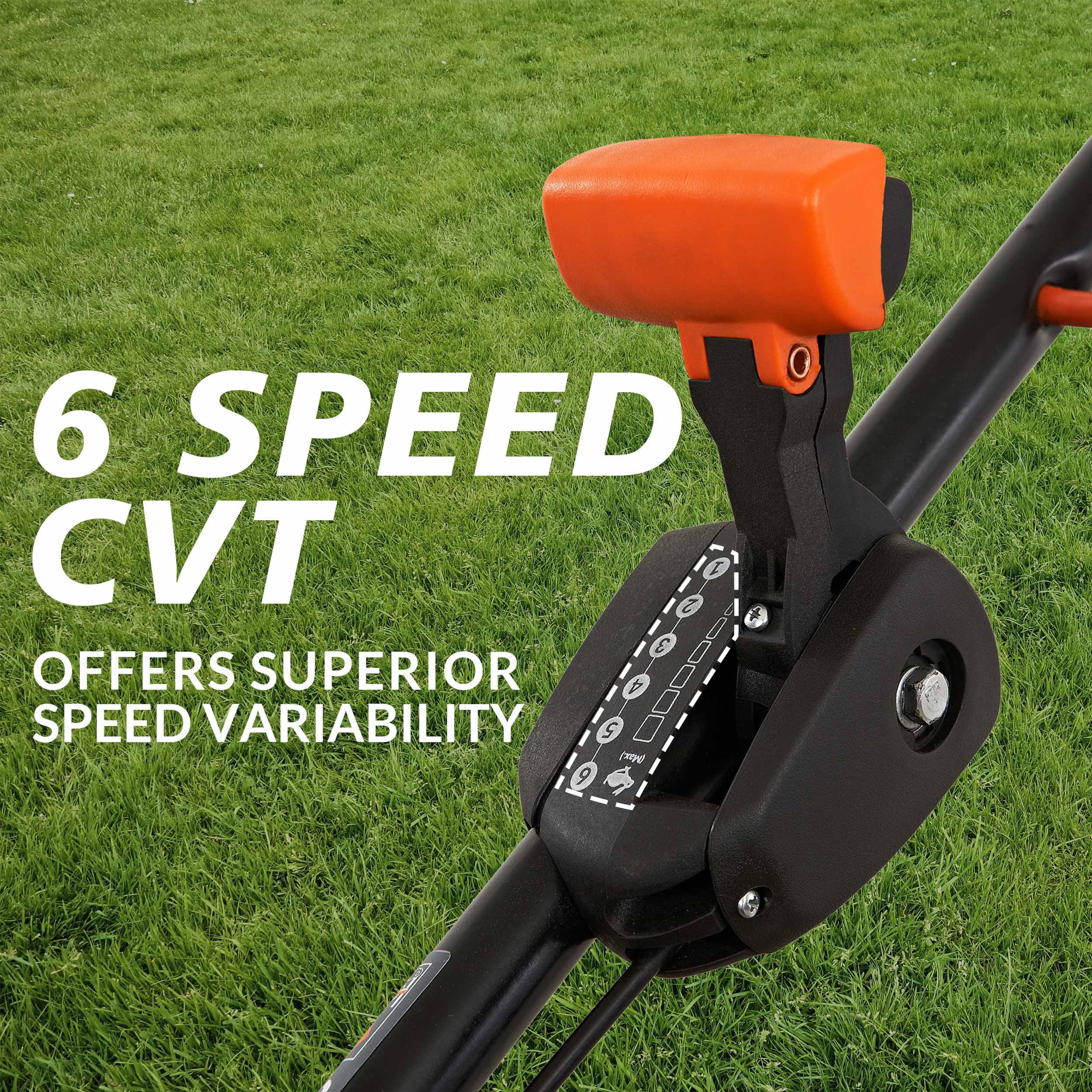 22" Self Propelled Lawn Mower with Seven Cutting Heights - Image 6