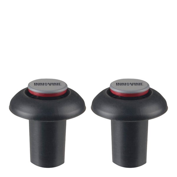 Vakuumpumpestopper 11,4x8,4 cm 2 stk svart