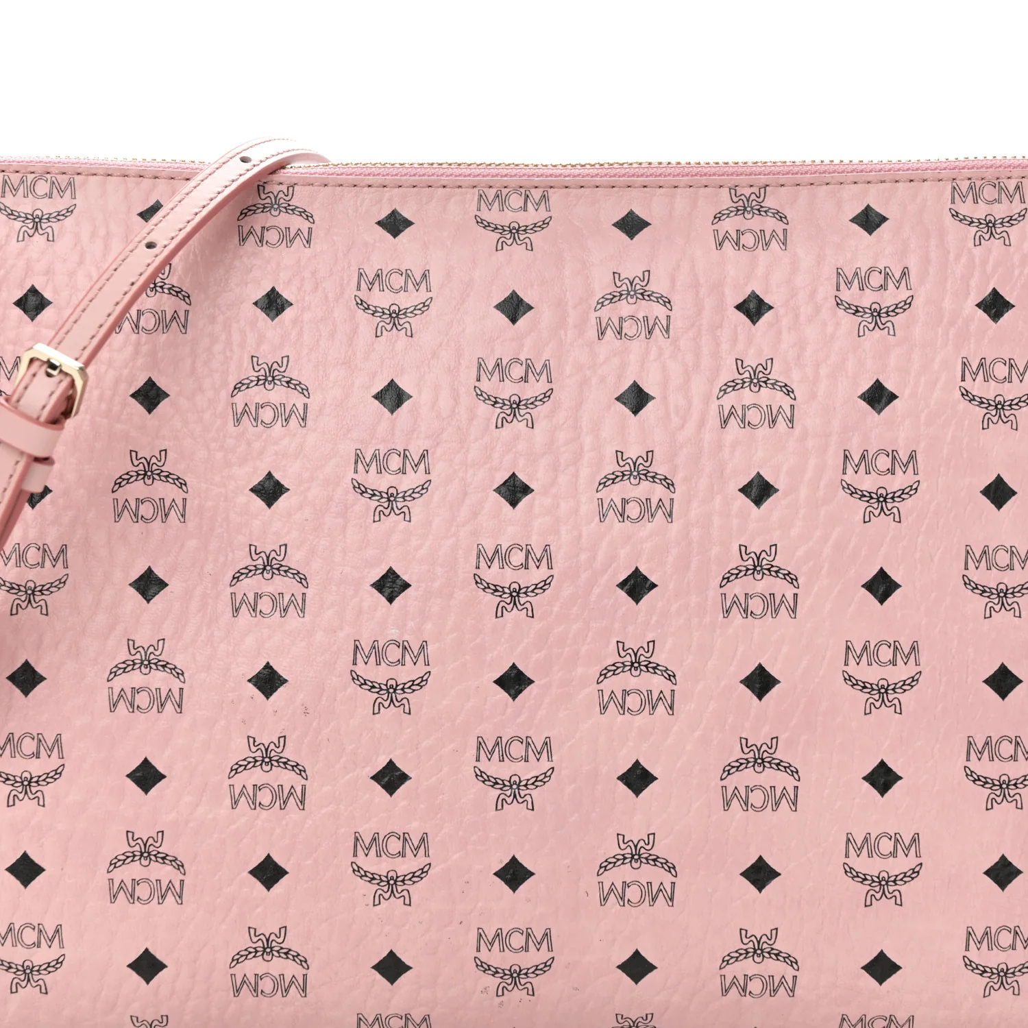 Visetos Medium Crossbody Pouch Soft Pink