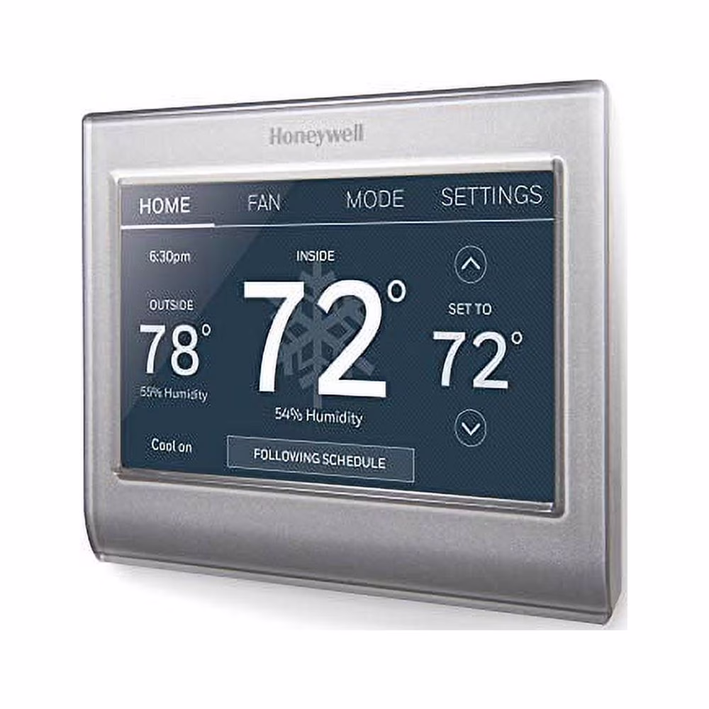 Wi-Fi Smart Color Thermostat, 7 Day Programmable,Touch,Alexa Ready