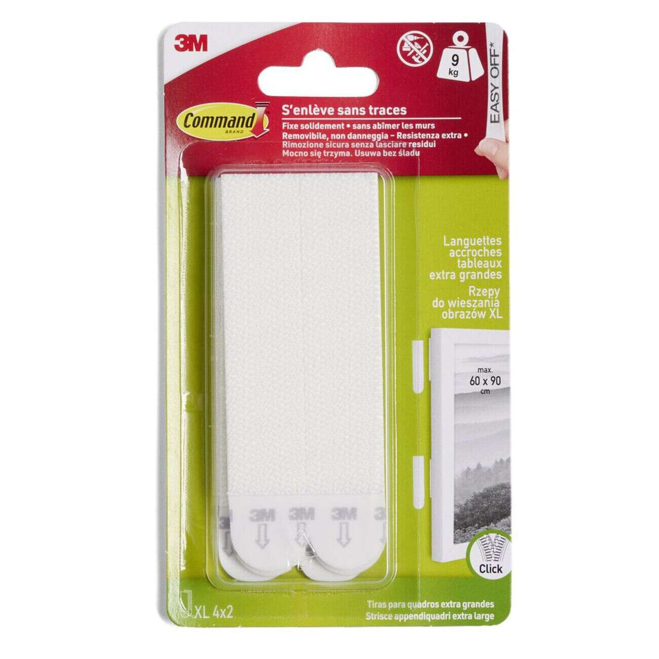 Languette de fixation x8