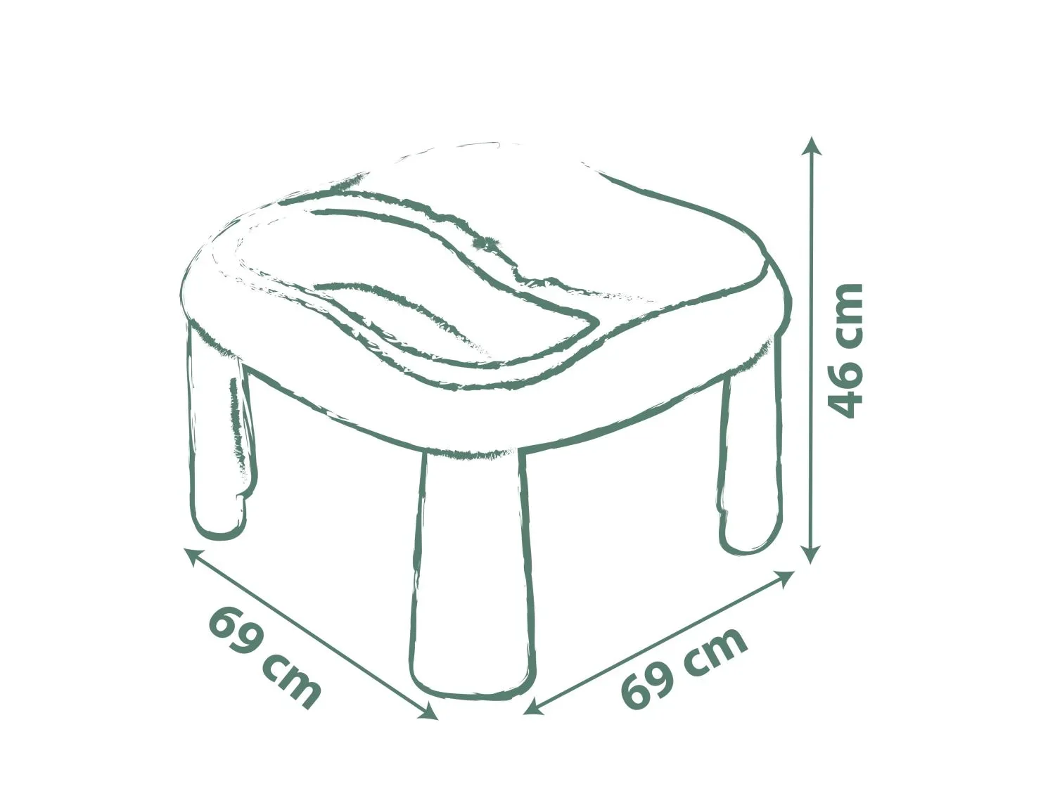 SMOBY Table et sceau d'eau