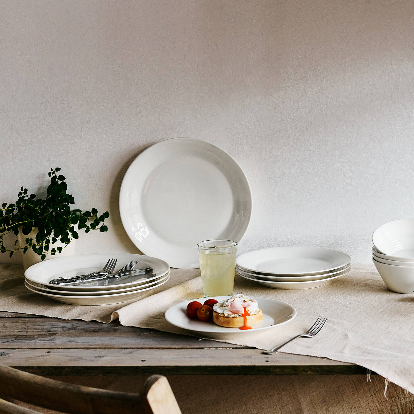 1815 Pure Side Plate, Set of 4