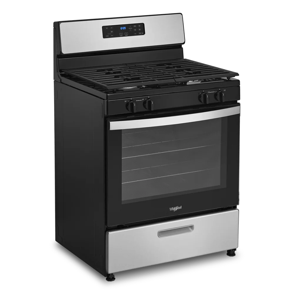 WFG320M0MS 30" FREE STANDING GAS RANGE Stainless Steel - Image 3