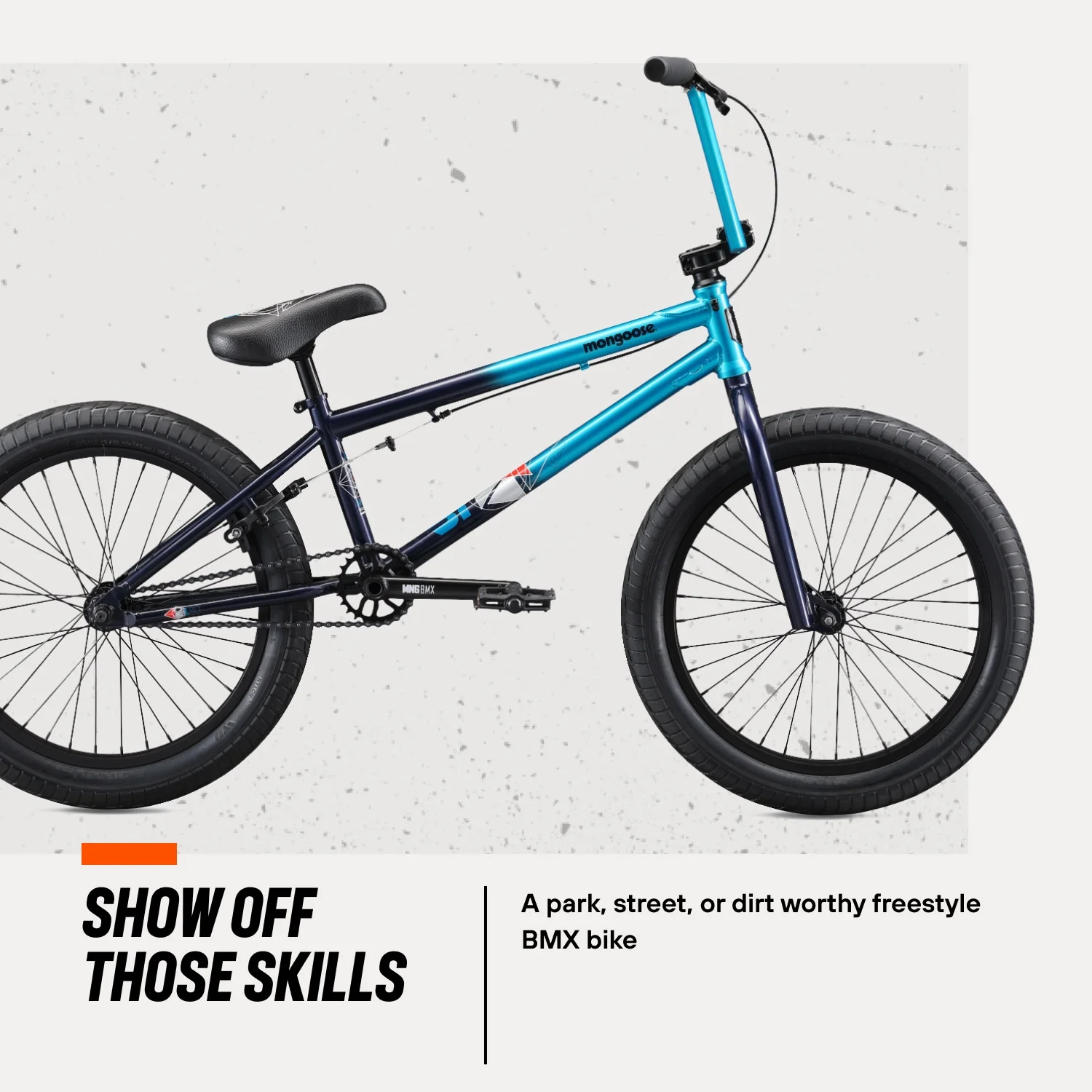 Mongoose Legion L80 Freestyle BMX Bike, 20