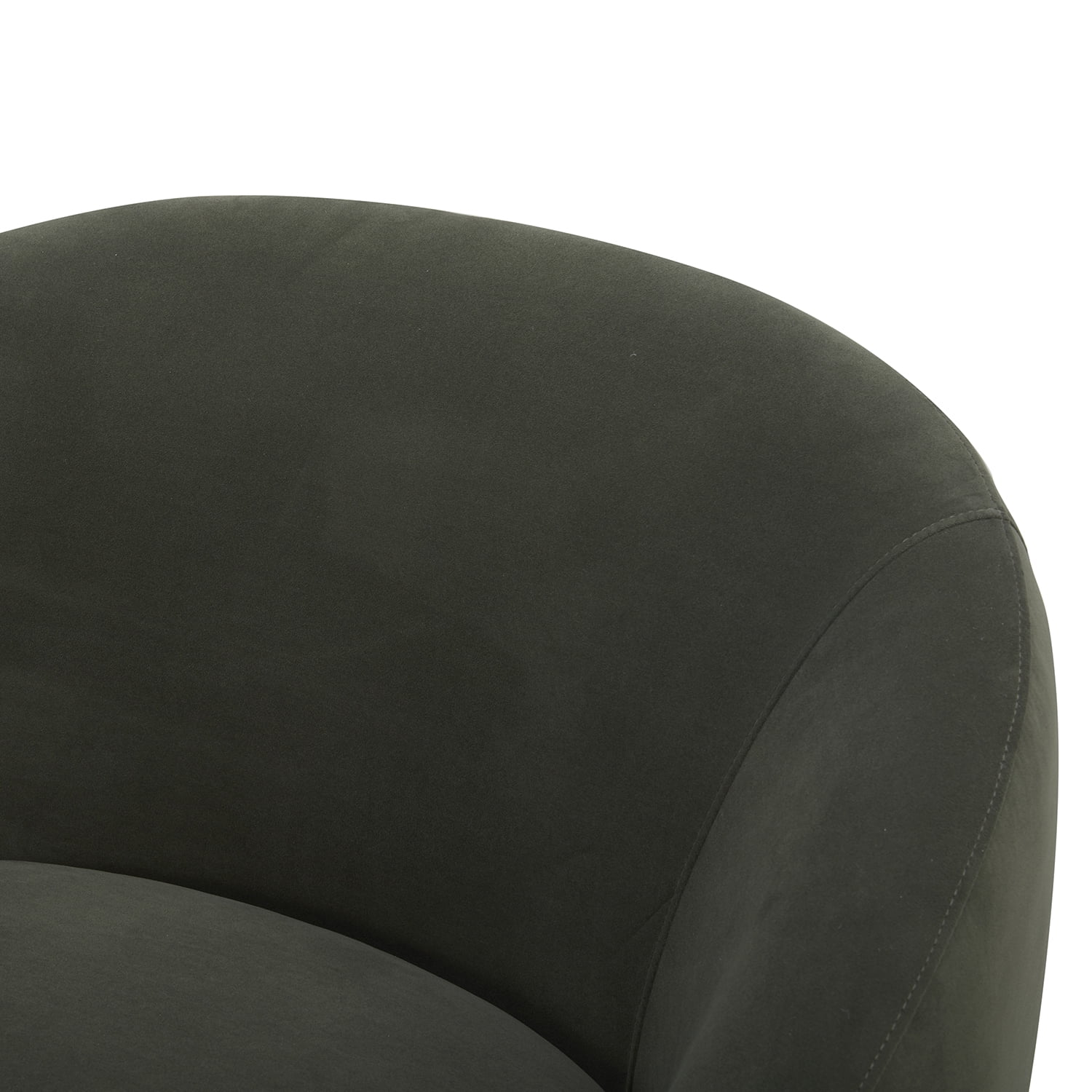 Better Homes & Gardens Mira Swivel Accent Chair, Cream Shearling