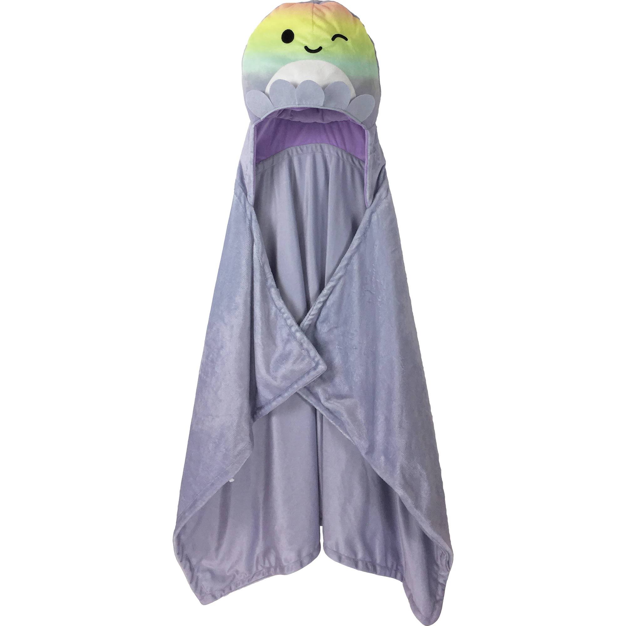 Squishmallows Kids' Hooded Blanket Purple