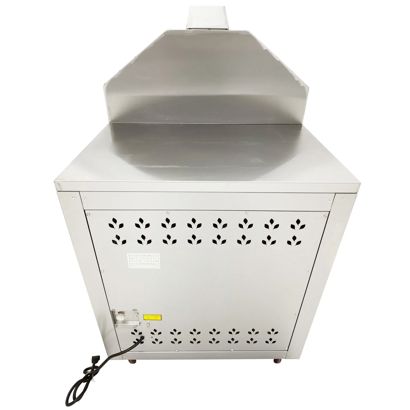 50KG Coffee Bean Nut Roaster Drum Frying Machine Gas Heating Fully Automatic Commercial