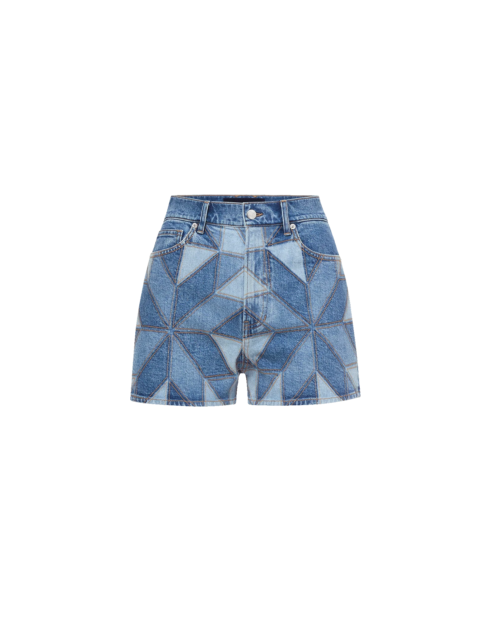 Elijah Quilt-Print Short