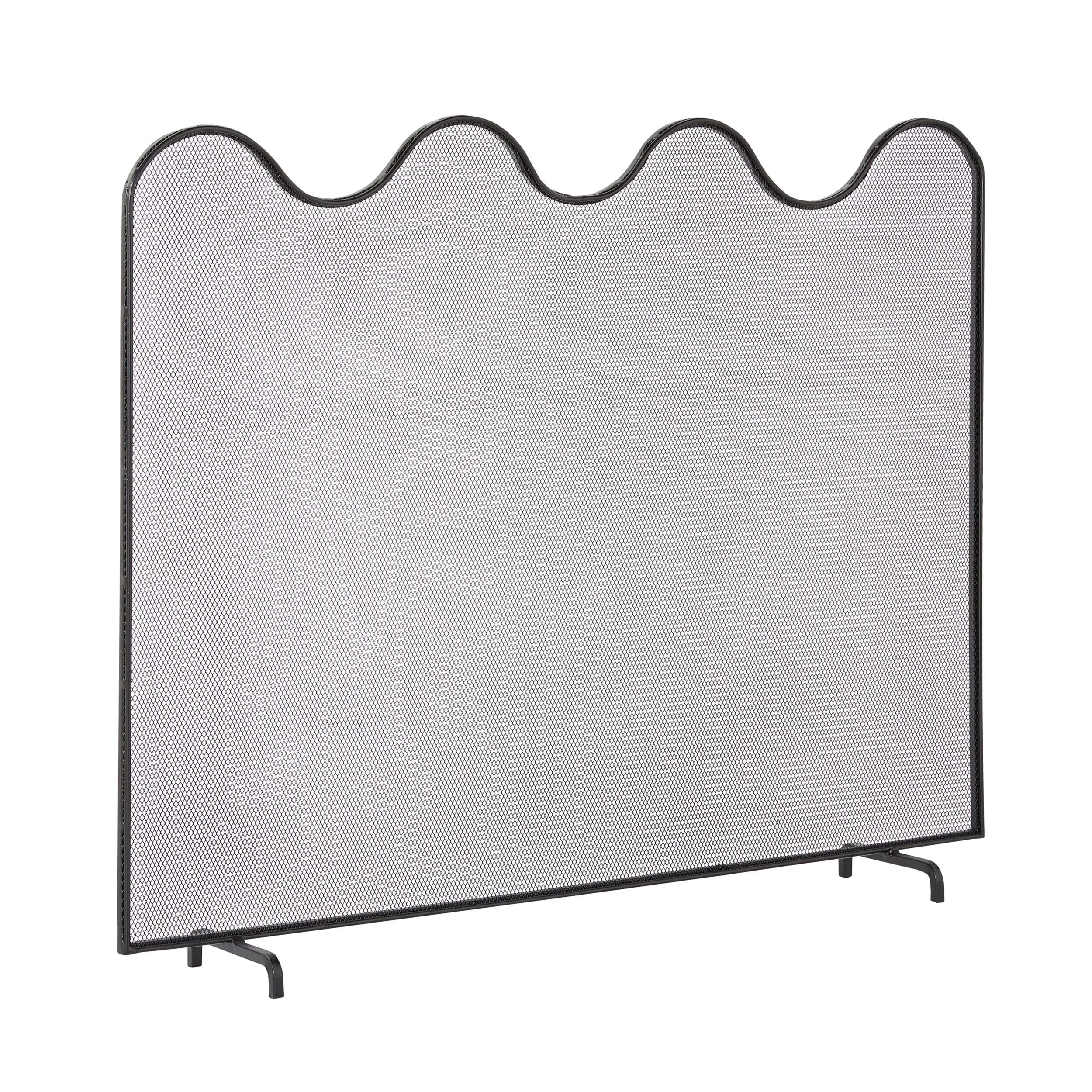 Flo Fire Screen Black