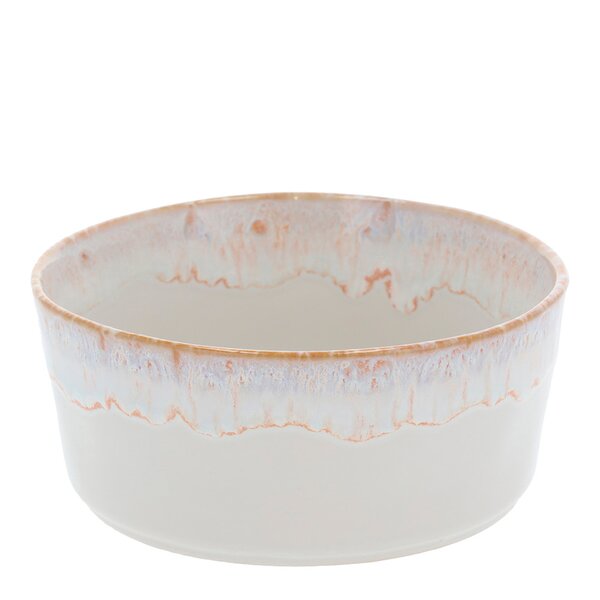 Gres skål 50 cl 14x6 cm hvit