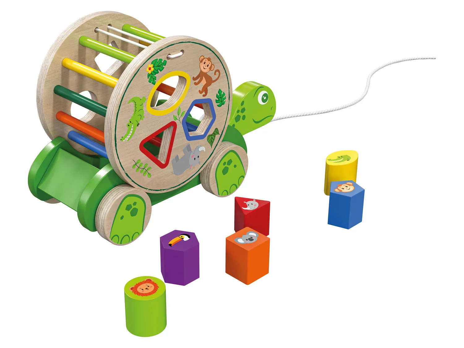 Playtive Jeu de motricit en bois