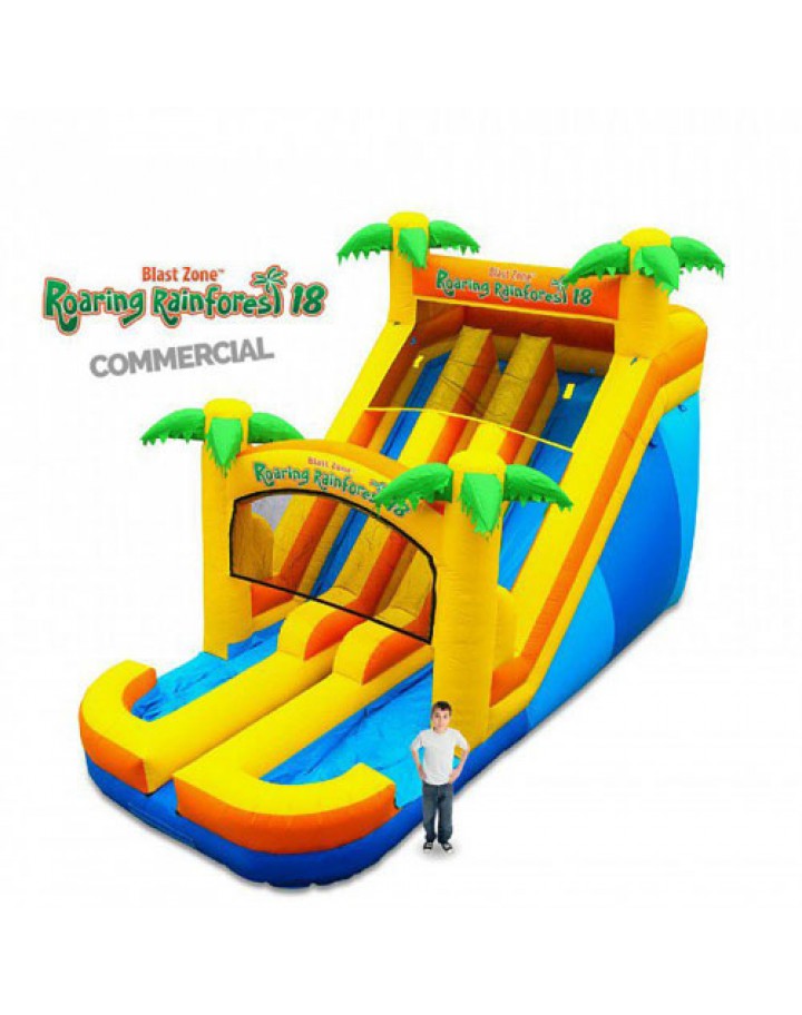 Toboggan gonflable commercial Roaring 18