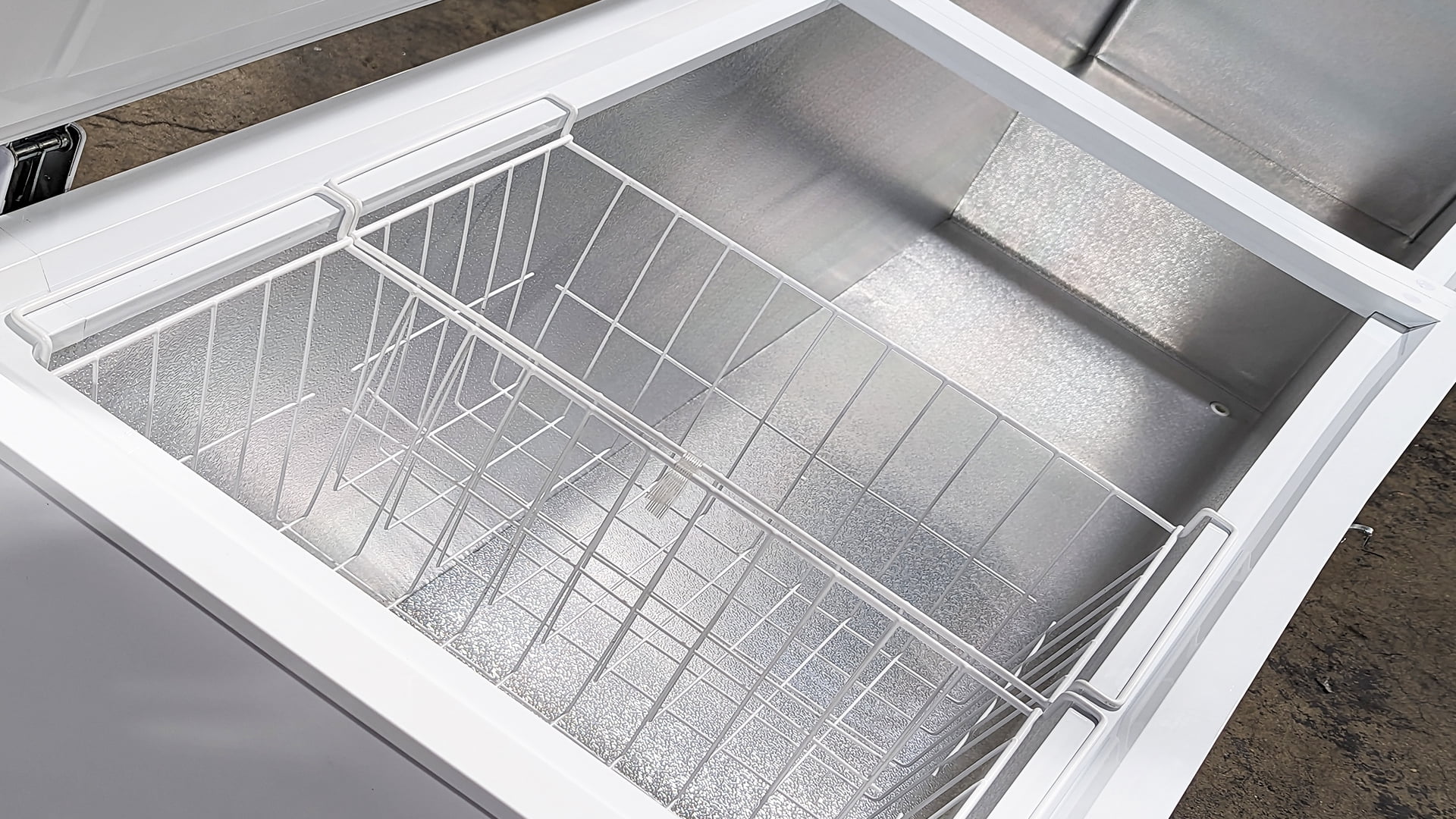 27 Cu.Ft. Chest Freezer 91 in. with Two Solid Open Doors, NSF Certified - Image 6