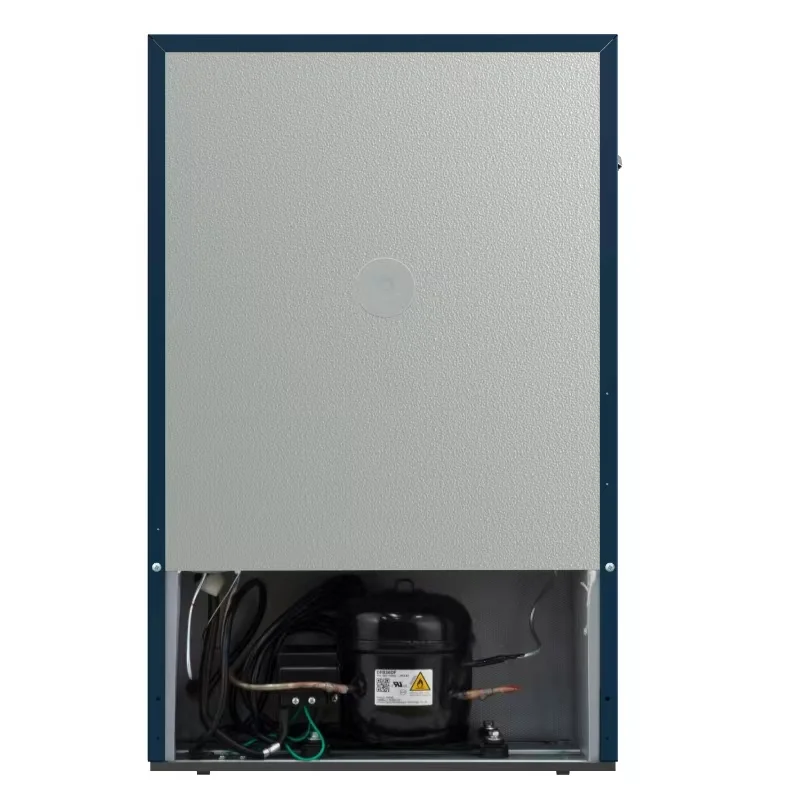 4.5 cu. ft. retro compact fridge built-in side bottle opener W: 21.65" x L: 22.24" X H: 32.91" (Azure)(Blue) - Image 7