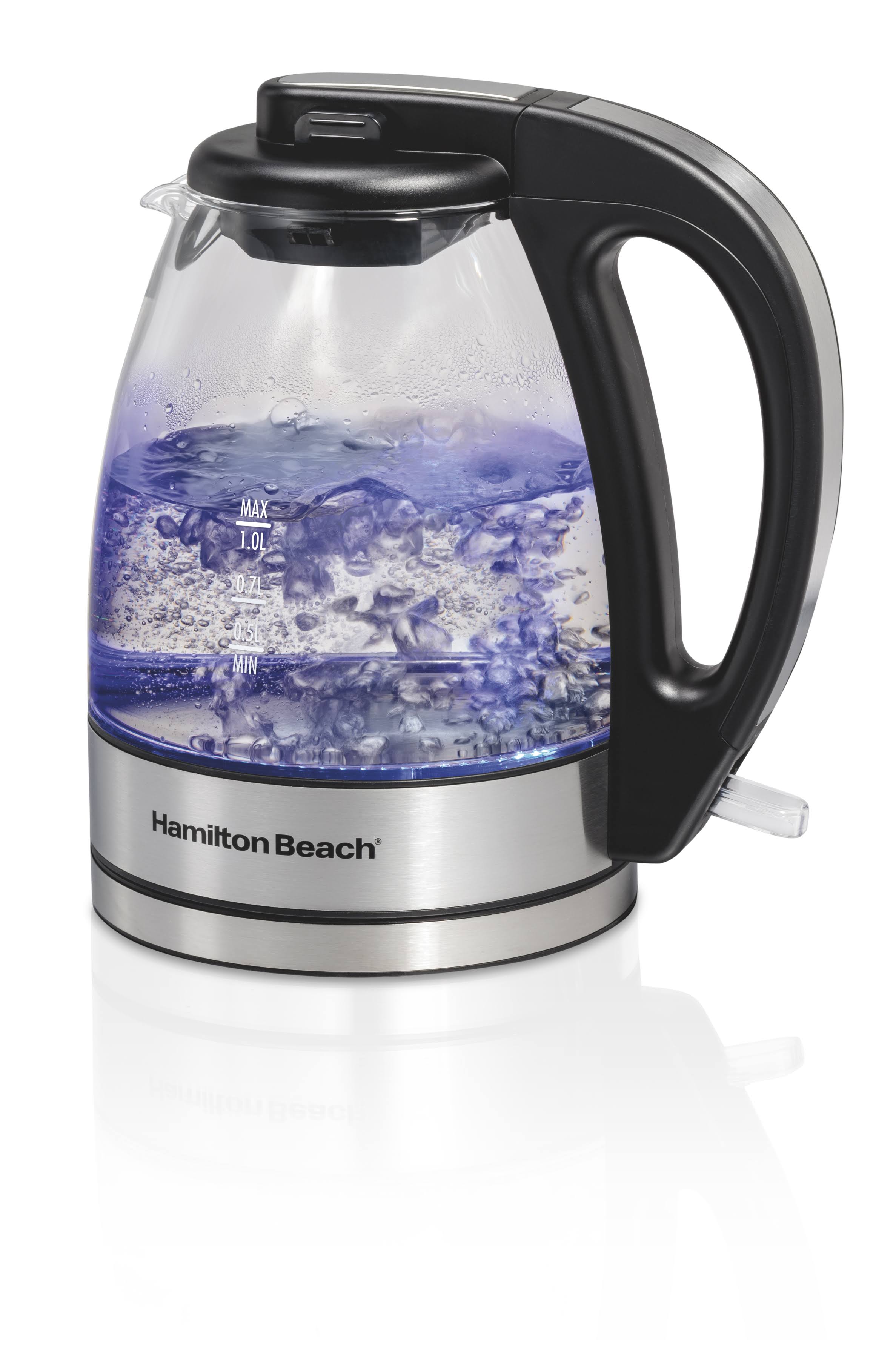 Hamilton Beach Compact 1-liter Glass Kettle