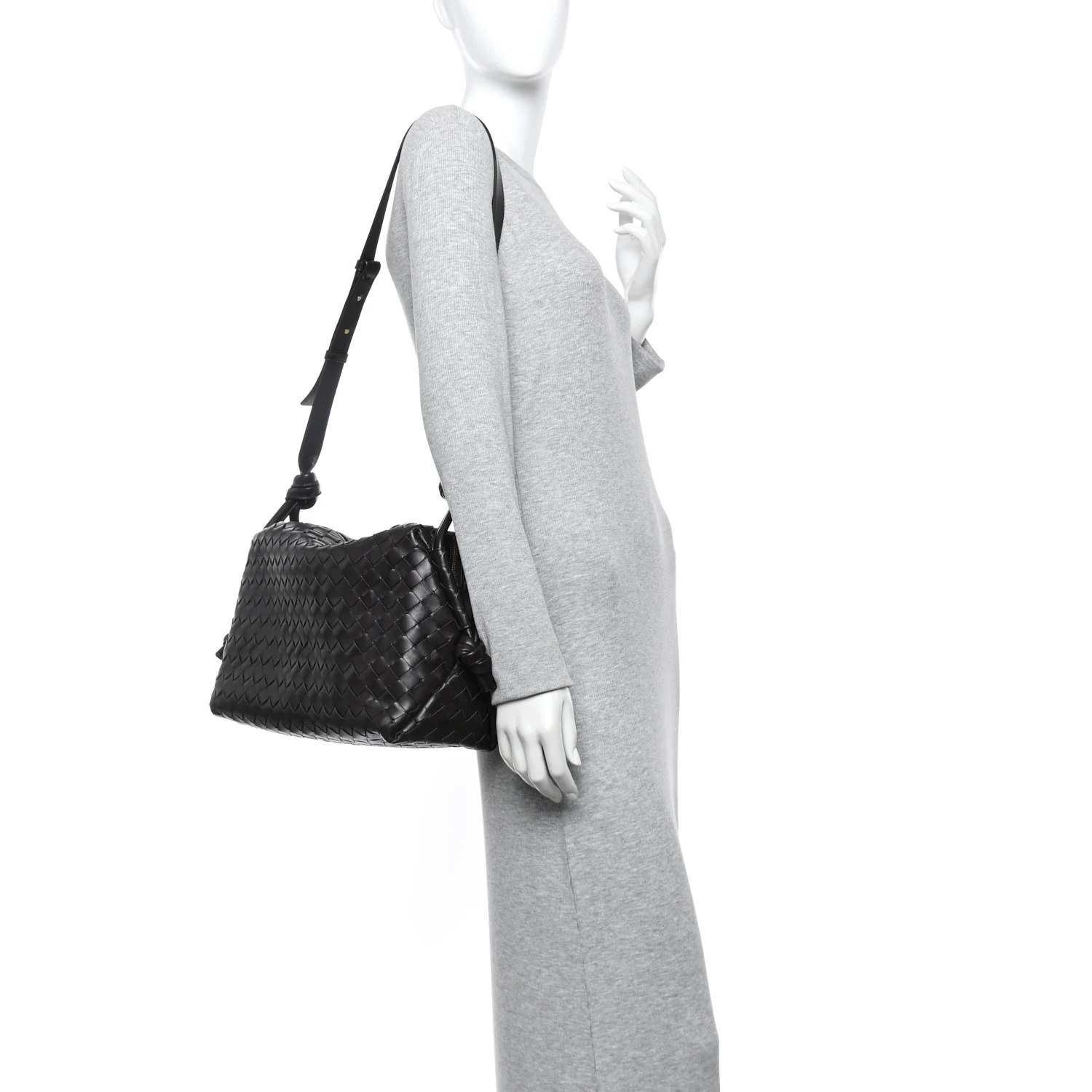 Nappa Intrecciato Medium Loop Weekender Bag Fondant