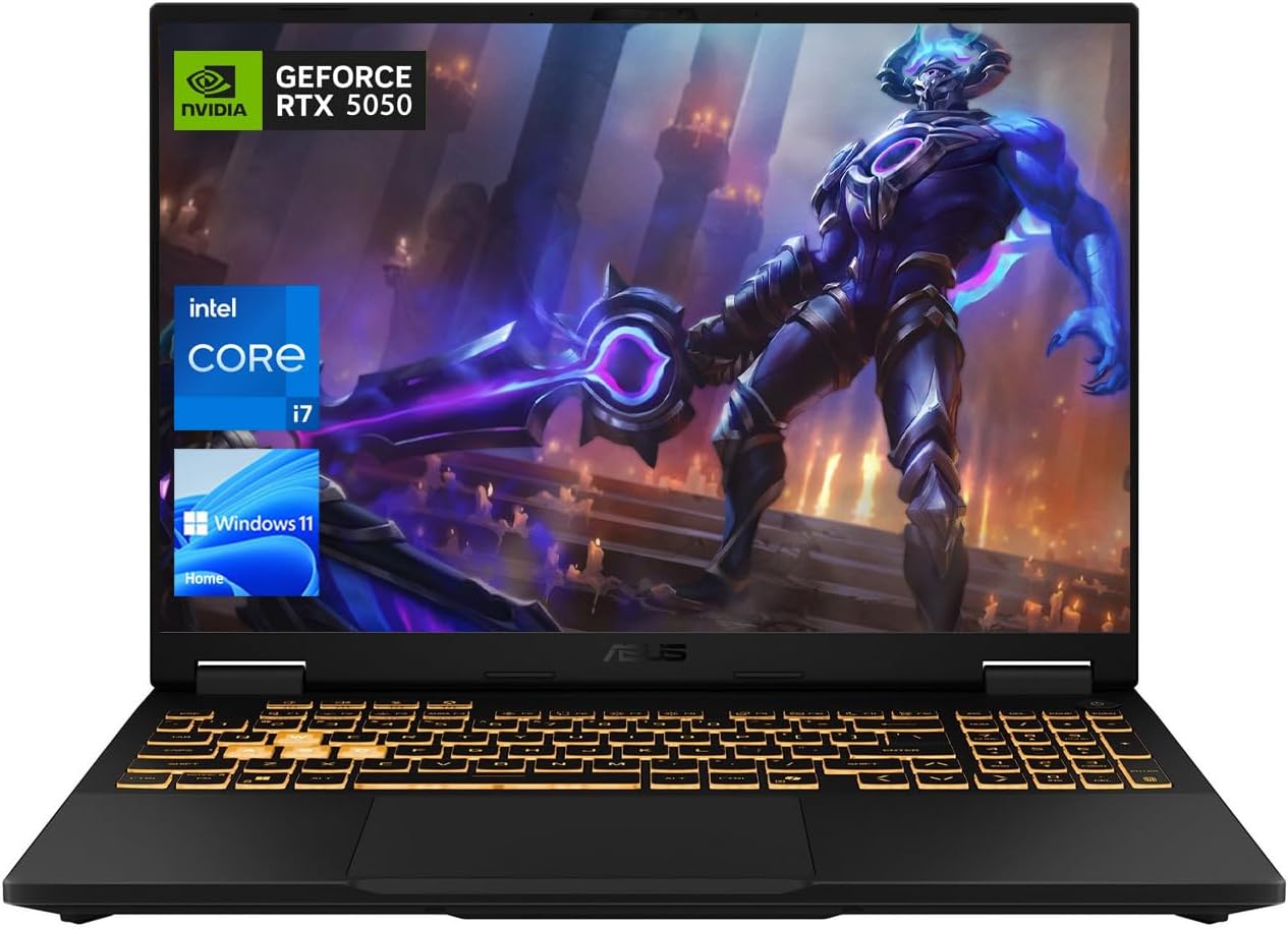 ASUS TUF F16 RTX 5050 VR-Ready Gaming Laptop  16