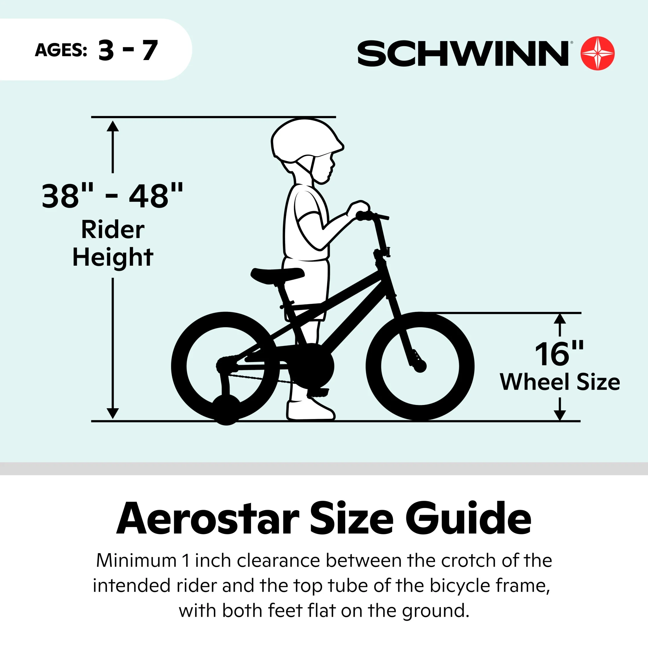 Schwinn Aerostar 16 - In. Children'S Bike, Ages 3 - 7 Years, Purple Bicycle