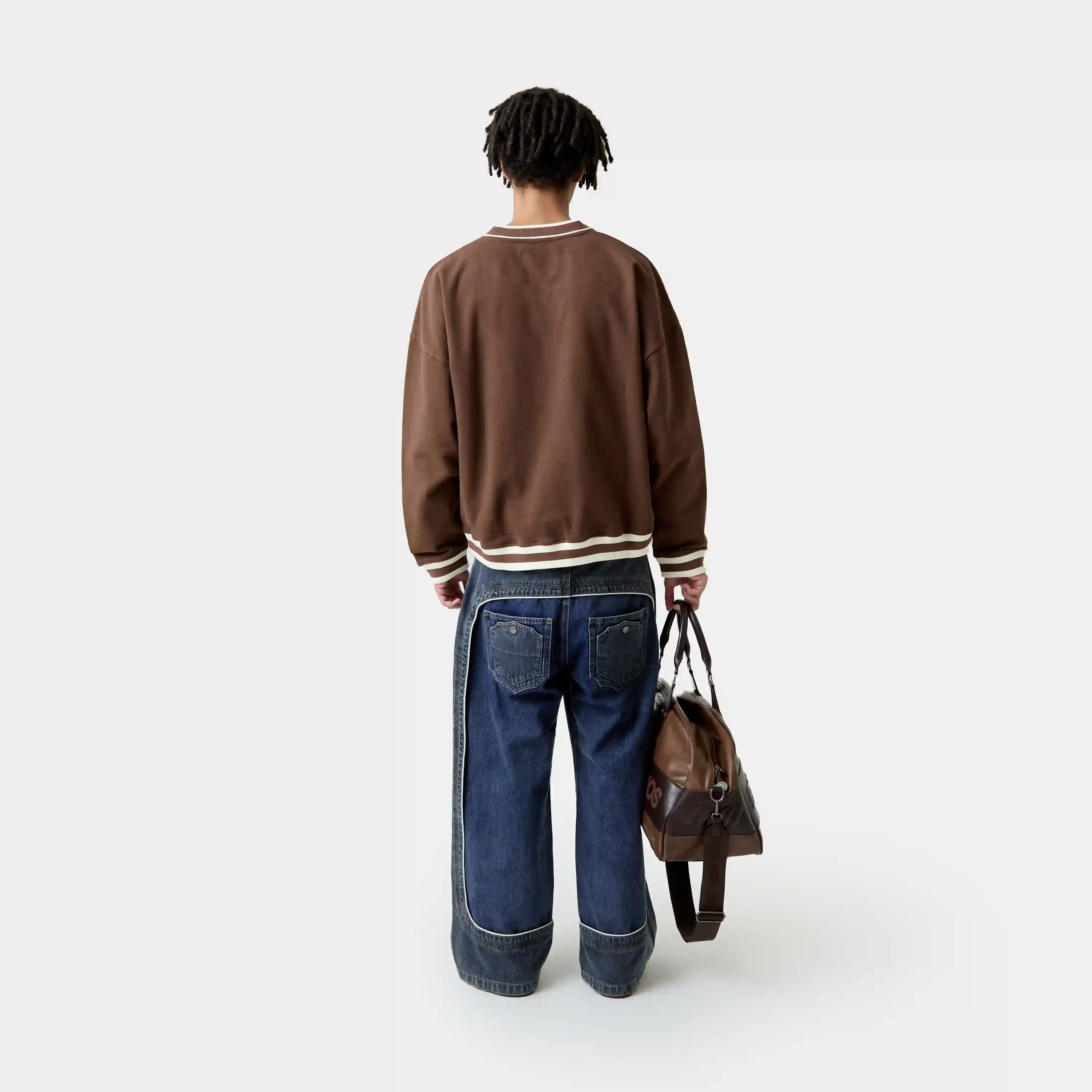 Academy Choco Oversized Crewneck