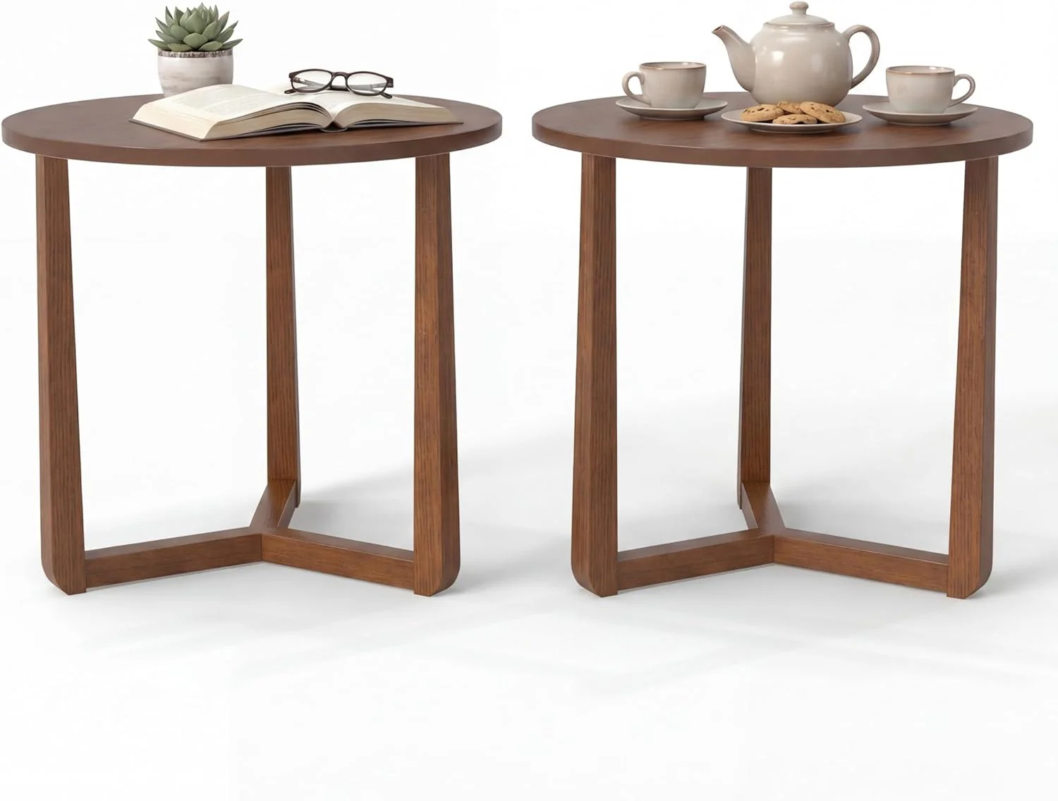 Tangkula Farmhouse Side Table | 22.5
