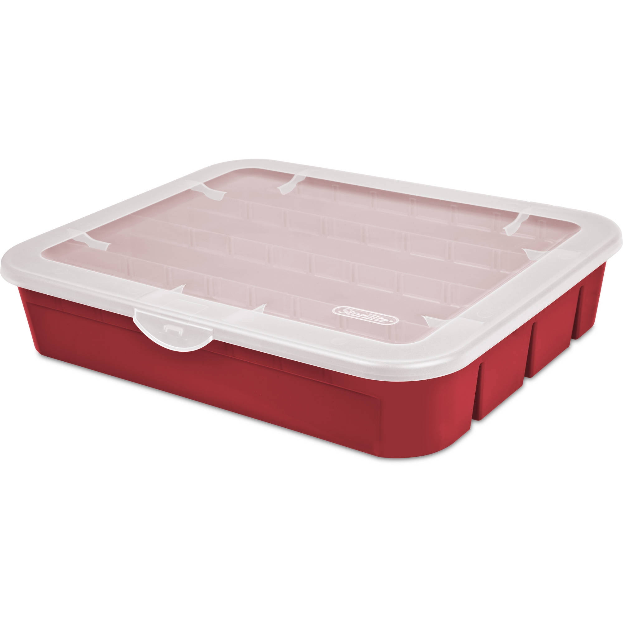 Sterilite Adjustable Ornament Case, Infra Red