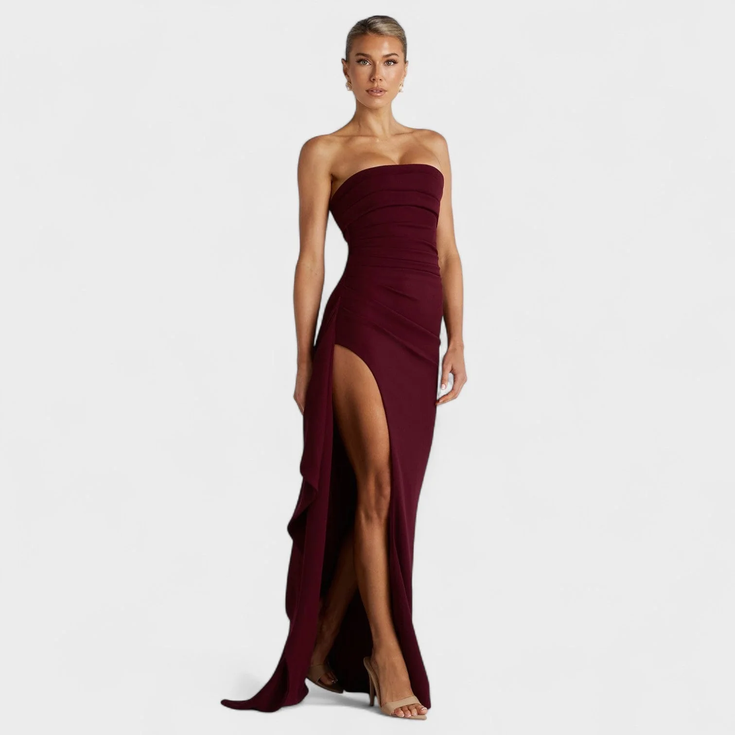 Zafira - Robe longue élégante et fluide