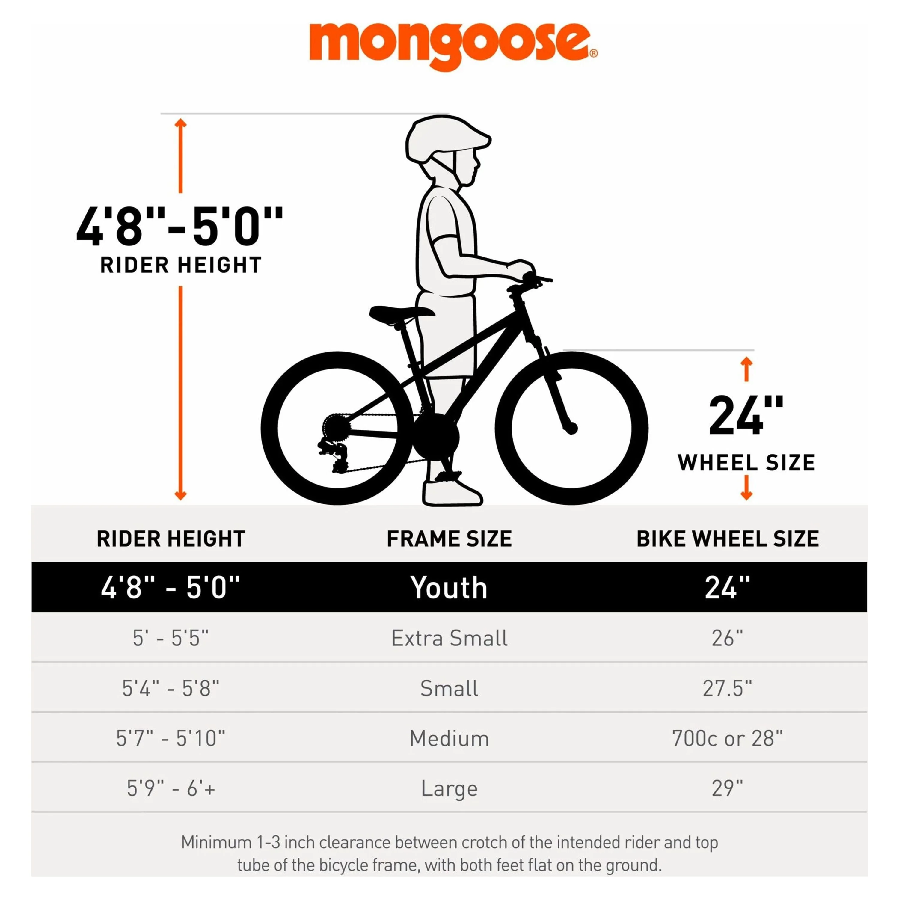 Mongoose 24 - In. Excursion Unisex Mountain Bike, Black and Yellow, 21 Speeds