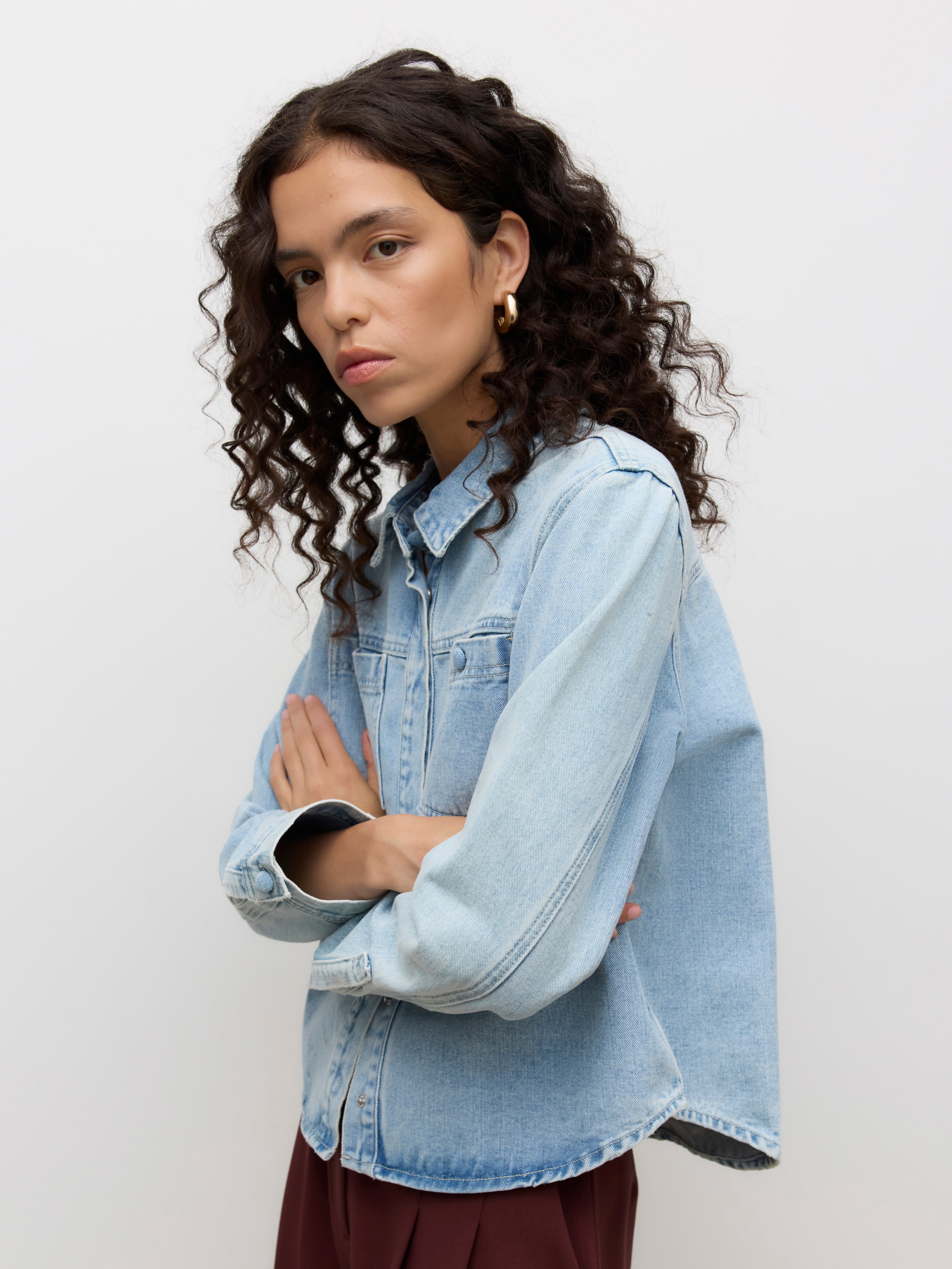 VERO MODA® AWNIKITA Denim shirt