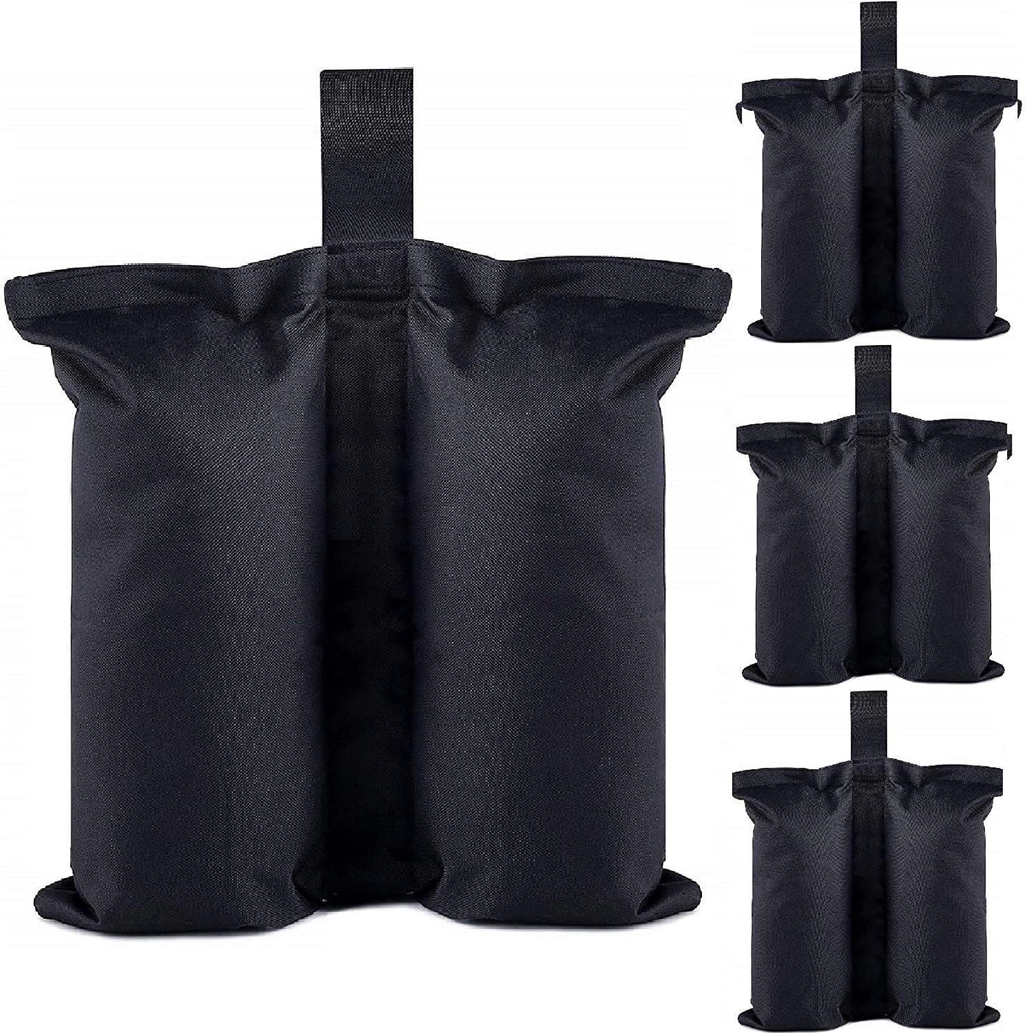 EZ Pop Up Canopy Tent Instant Shelter w Wheel Bag + 4 Sand Bags 10'x10' Navy Blue D Model(Navy Blue) Image 4