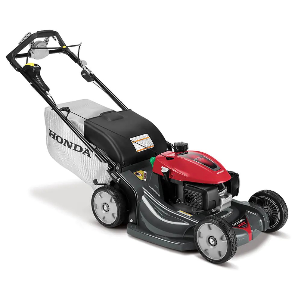 Tondeuse à gazon autotractée Versamow 4 en 1 avec plateau de coupe Nexite de 53 cm (21 po), démarrage électrique hydrostatique, moteur GCV200, starter automatique et lame Roto-Stop.