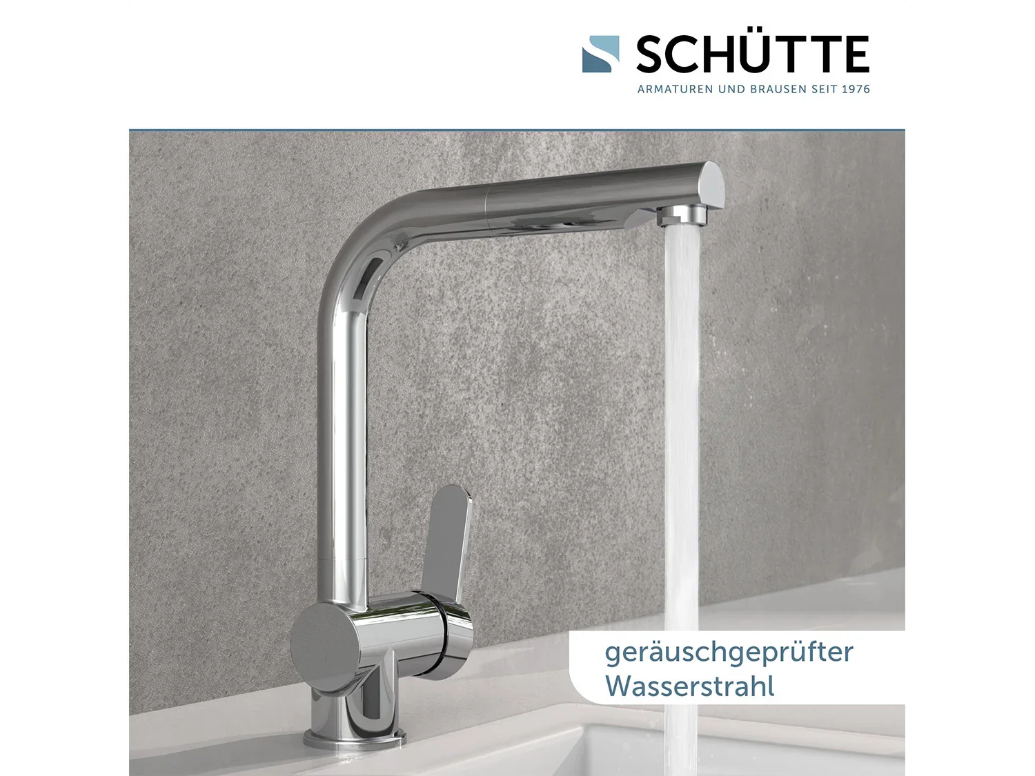 Schtte Mitigeur robinet de cuisine LONDON, avec bec extensible