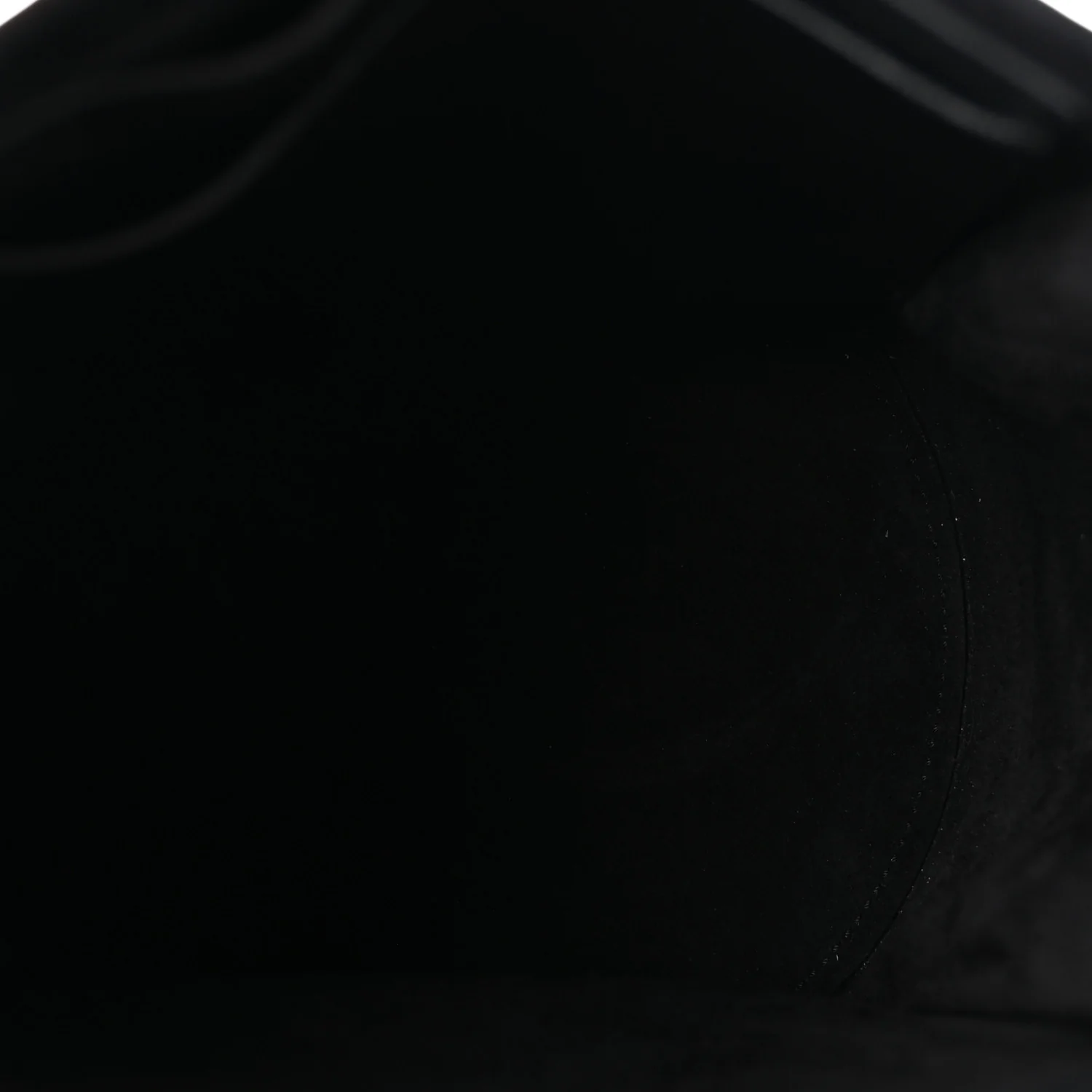Supple Grained Calfskin Long Strap Big Bag Bucket Black