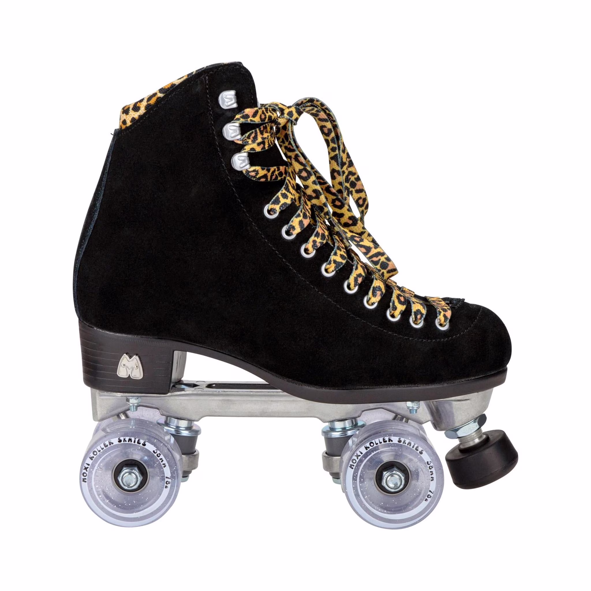 Quad Roller Skates Panther Black Suede(9)