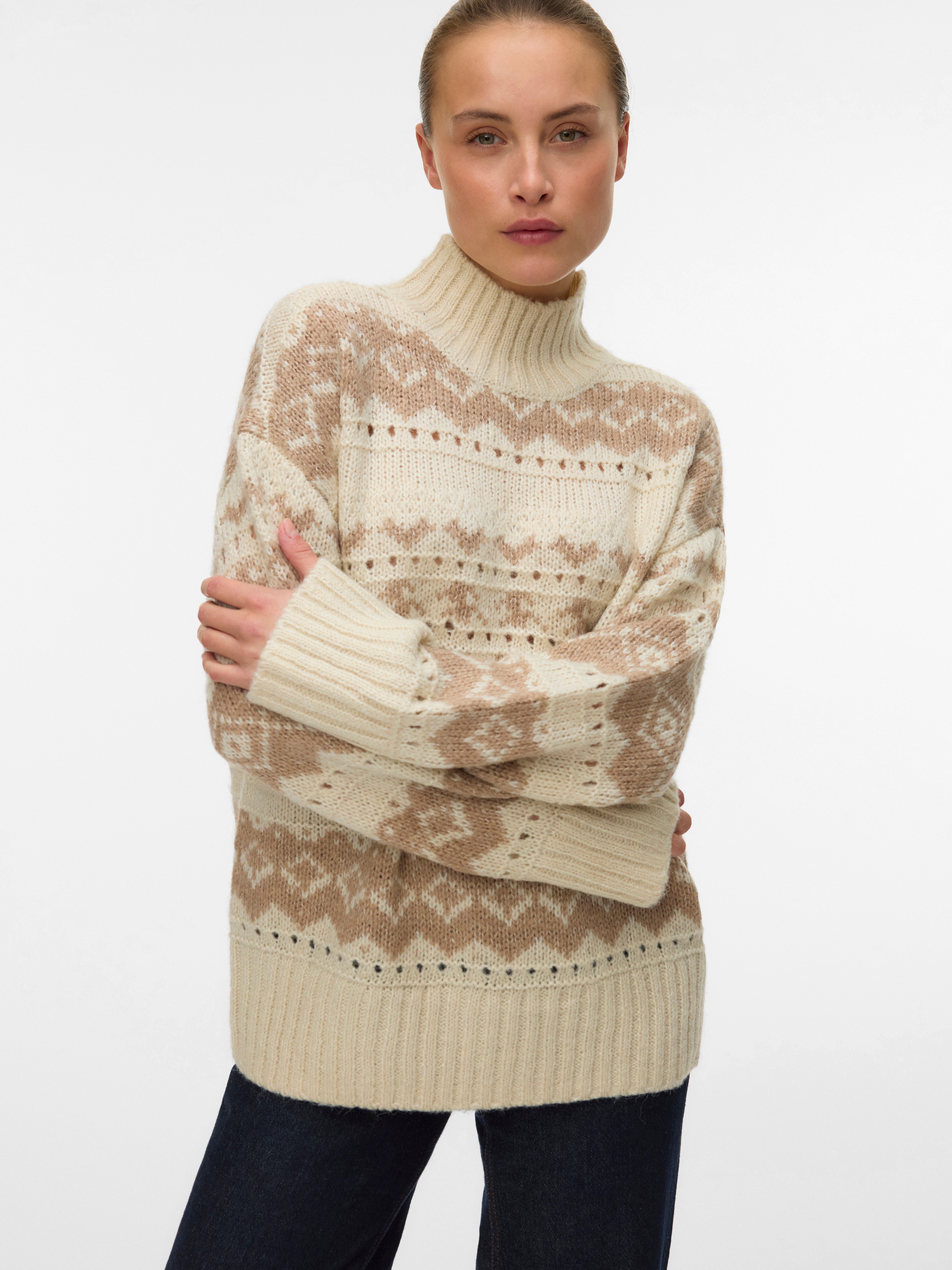 VERO MODA® VMAMPLE Knitted pullover