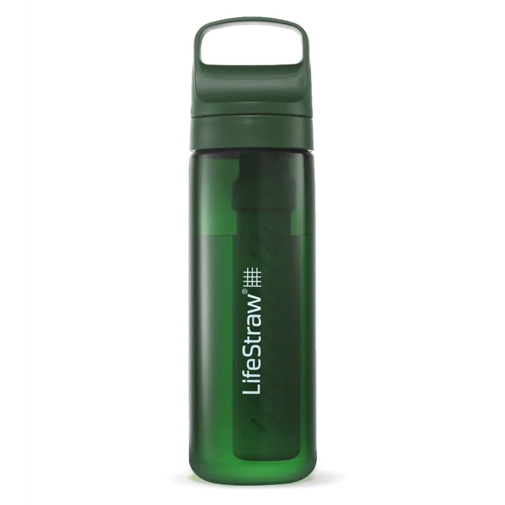 LifeStraw Go Water Bottle with Filter-22oz-Terrace Green