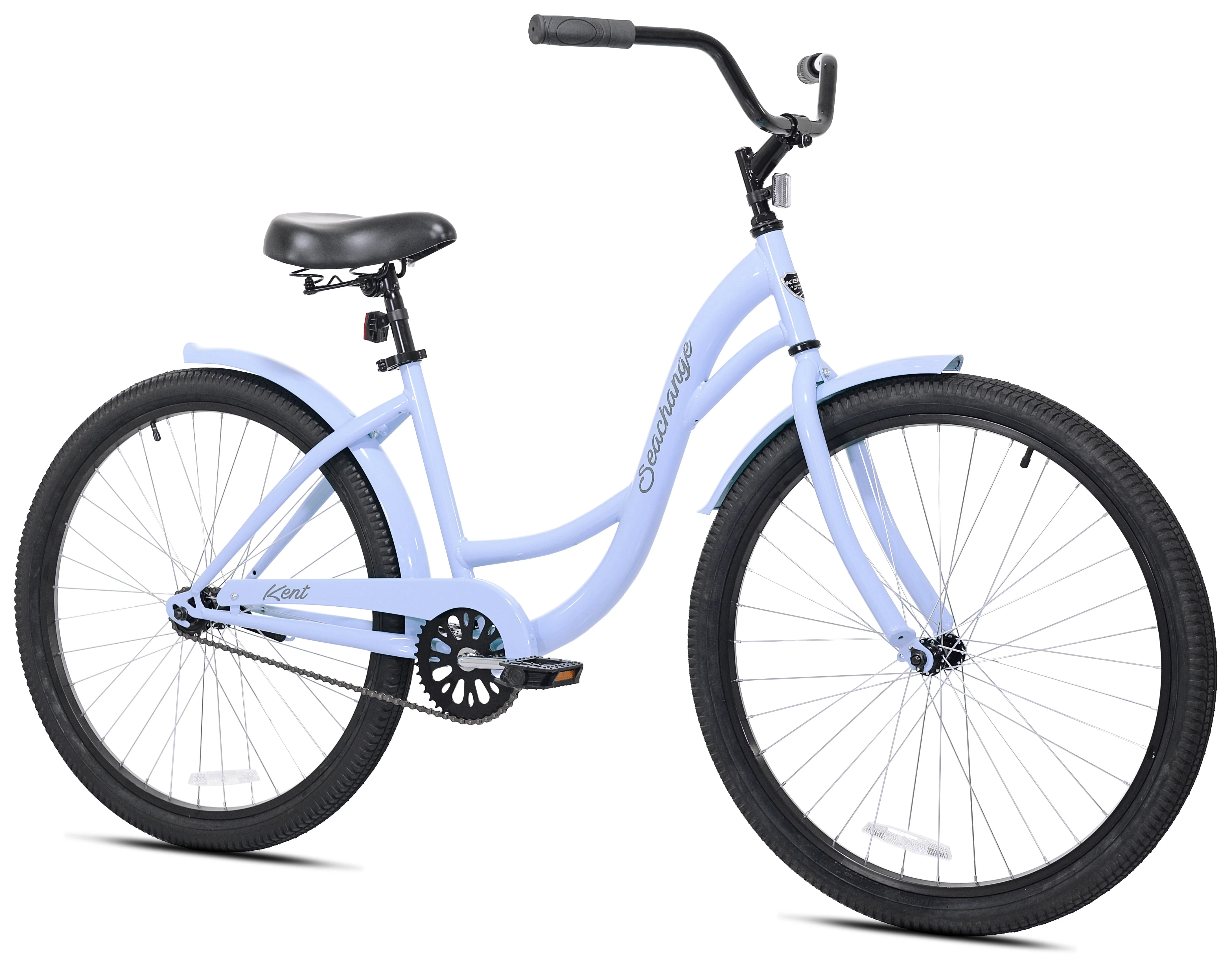 Kent Bicycles 26 - Inch Ladies Seachange Beach Cruiser Bike, Periwinkle Blue