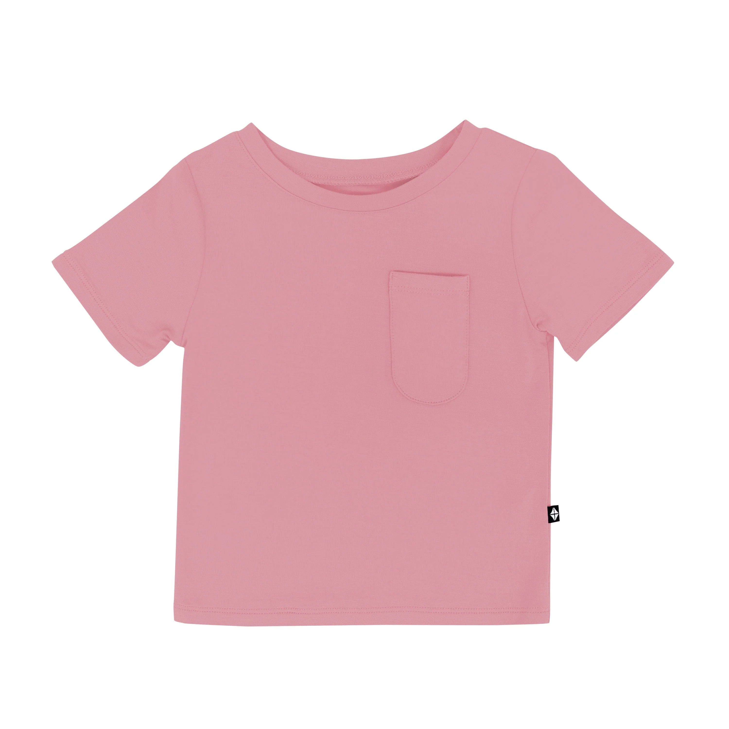 Toddler Crew Neck Tee in Apple Blossom